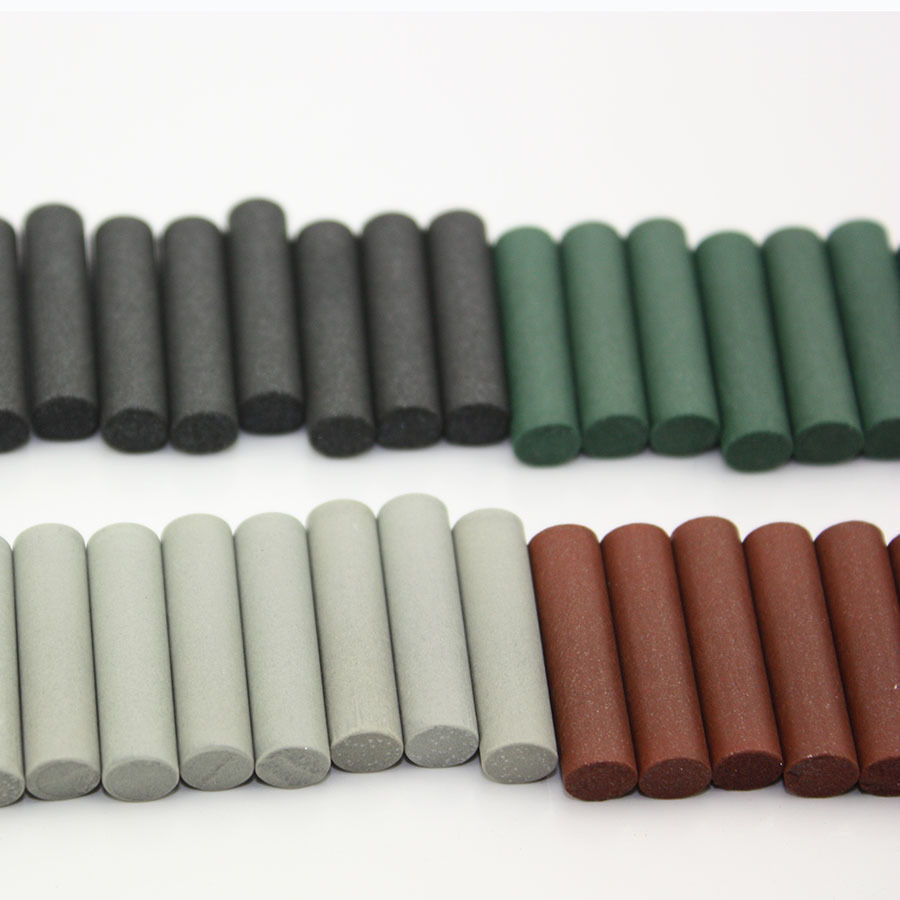 40 Pcs Silicone Rubber Points Polishing Pillar Wheels For Dental Jewelry Rotary