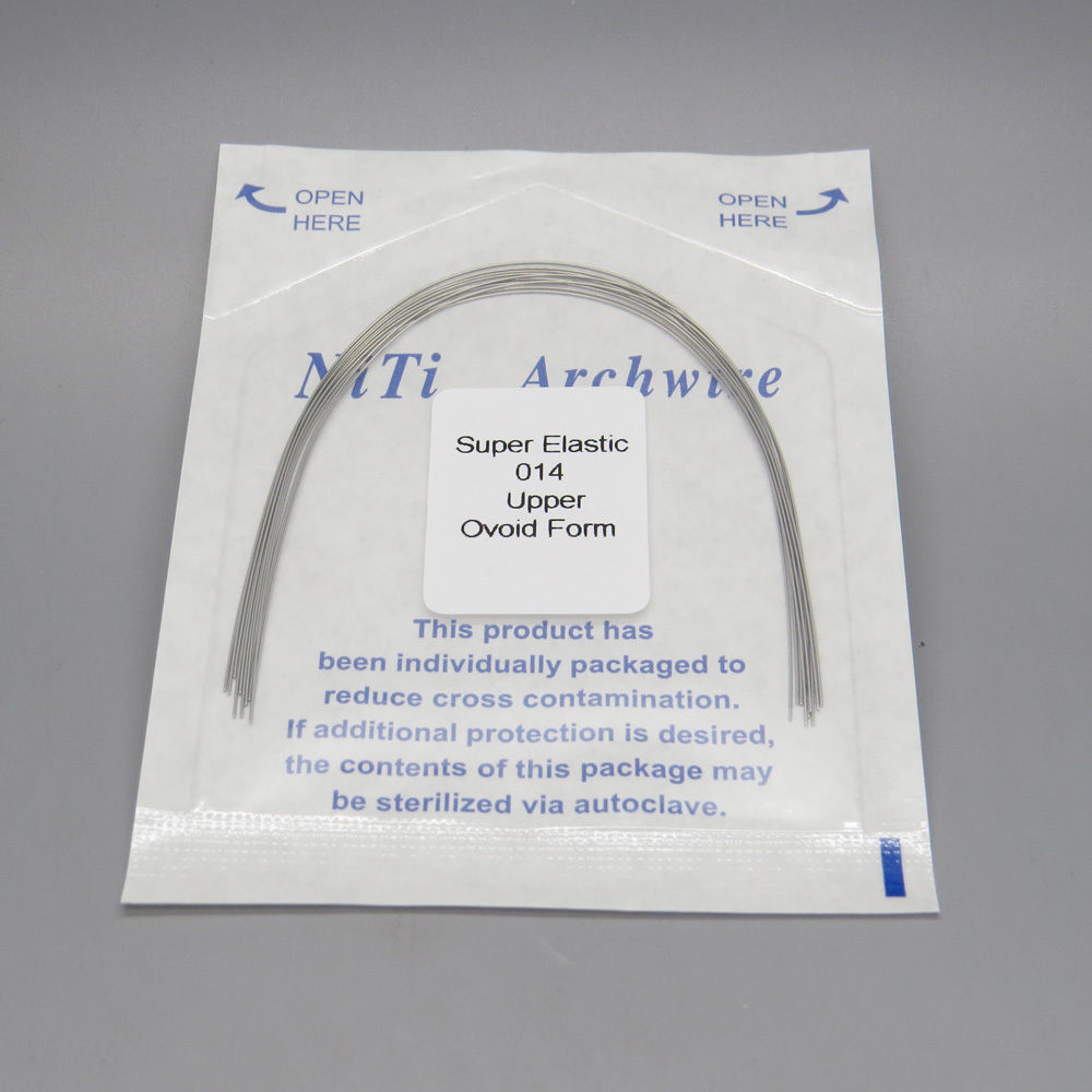 Arcos de Dental Ortodoncia Redondos Niti Arco de Alambre Su Arch Wire Elastic