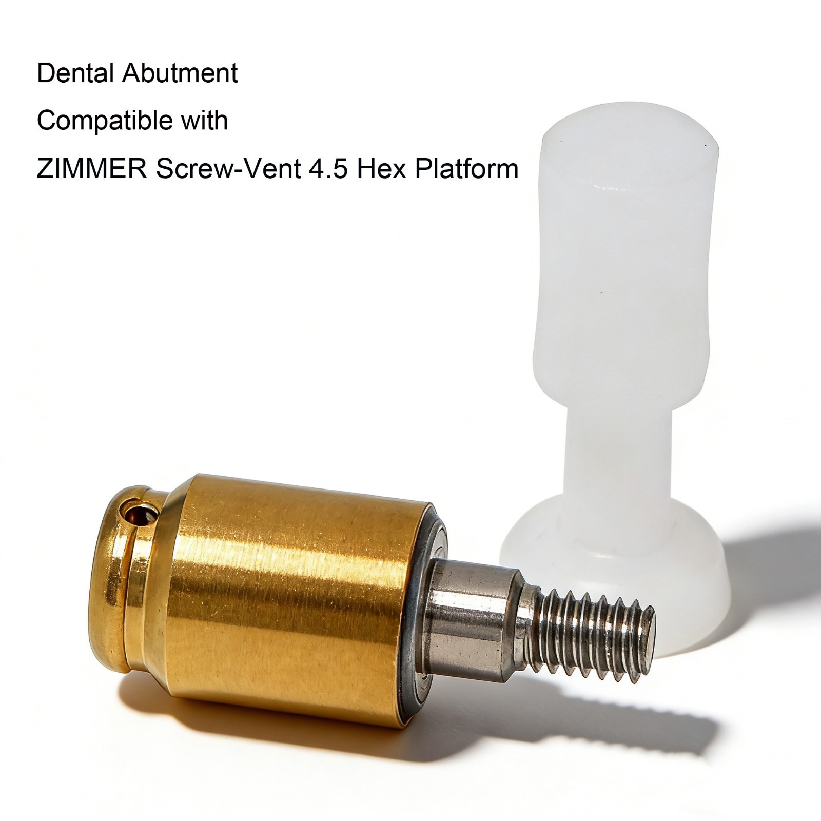 Zimmer Dental Abutment ∅4.5 Platform Internal Hex Compatible ZEST Locator system