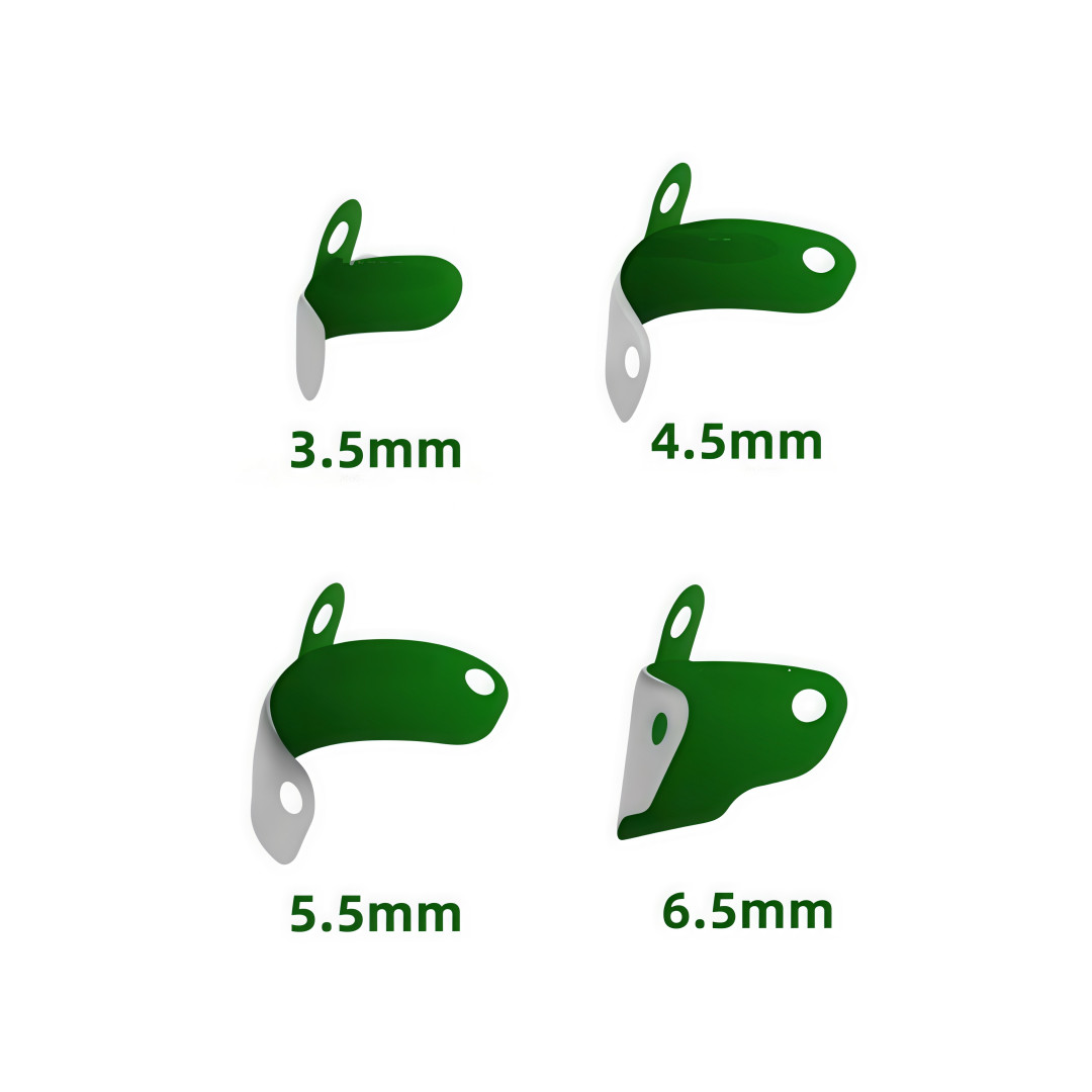 Dental Non-Stick Matrix Bands Composite Matrices Green PTFT Teflon Coat Matrice