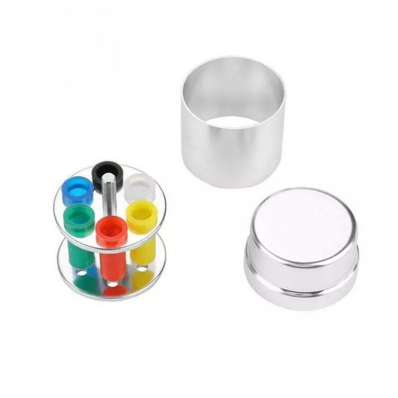 Dental Multifunction Disinfection Box Holder Endo Files Gutta 6 Holes Organizer