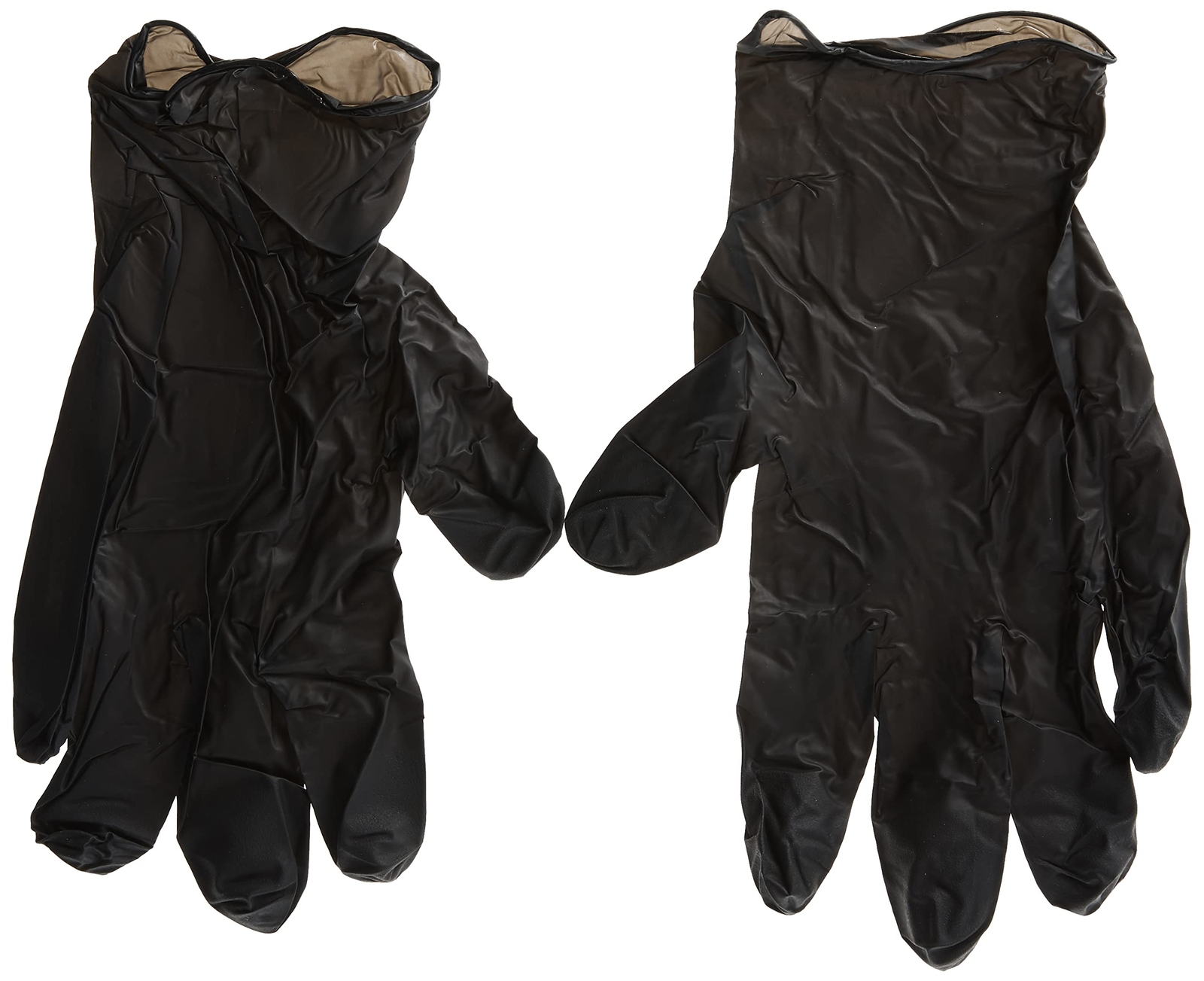 X Large Black Grease Monkey Disposable Nitrile Gloves Pack of 100