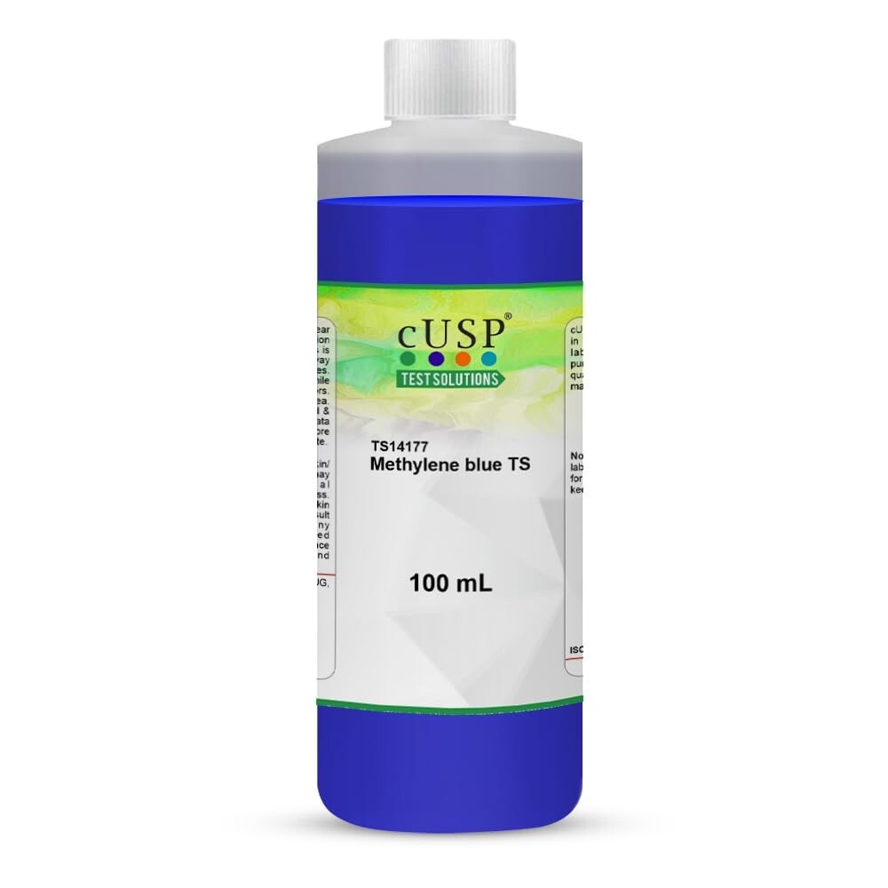 Methylene Blue Test Solution – 100ml |Lab-Grade |Reliable Microbial Stain