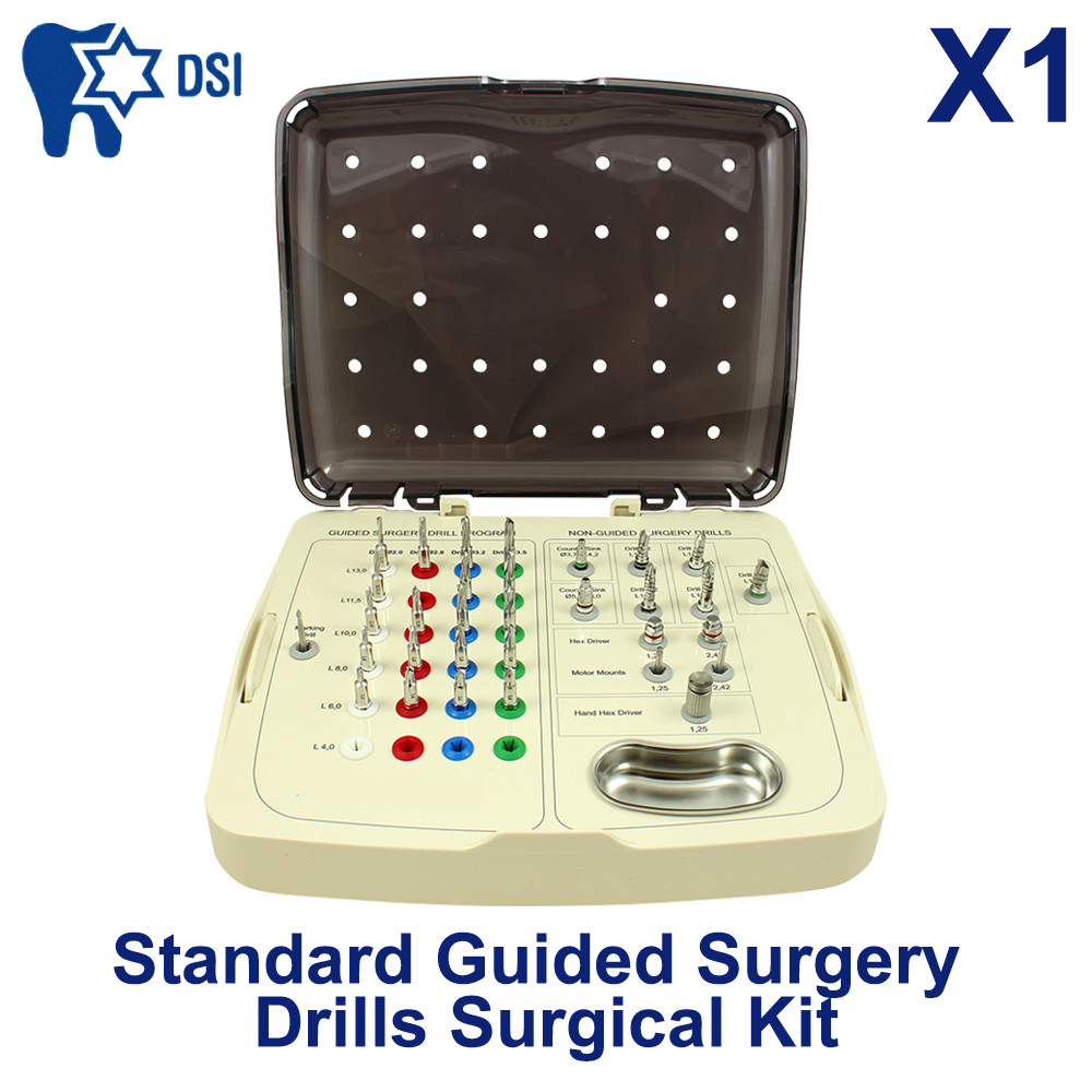 Dental Standard Guided Surgery Drills Surgical Kit