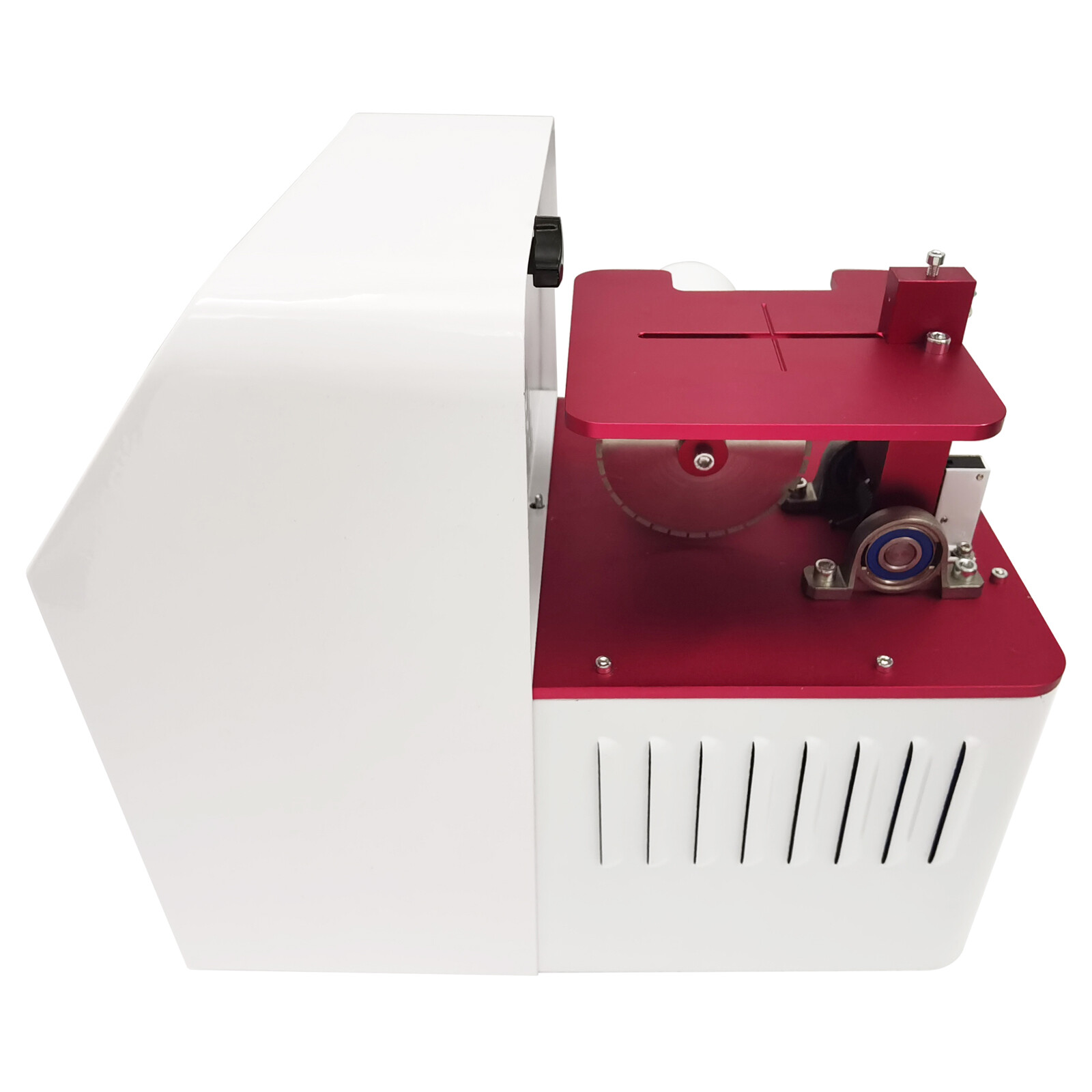 Lab Electric Gypsum Cutting Machine with Dust Removal Function Down-cutting 110V