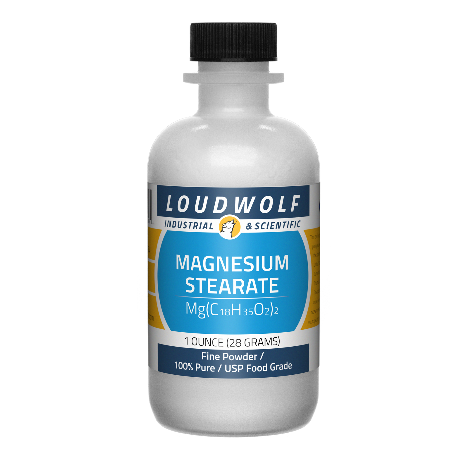 Magnesium Stearate, 1oz, USP Food Grade, Sturdy Bottle, SHIPS SAME DAY