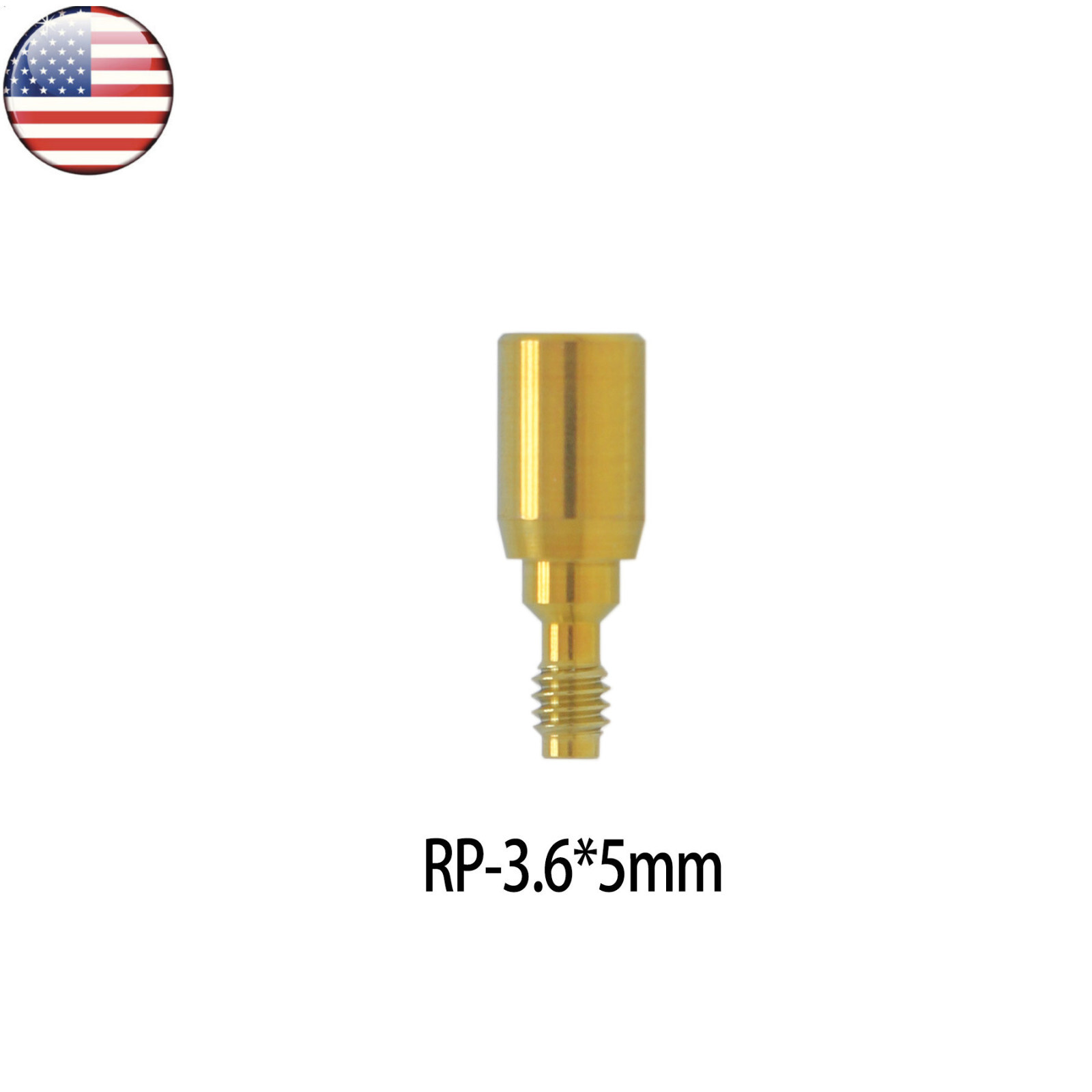 US NOBEL Dental Healing Abutment RP/NP Compatible Active ∅3.6 ∅5.0 ∅6.0 H3/5/7mm