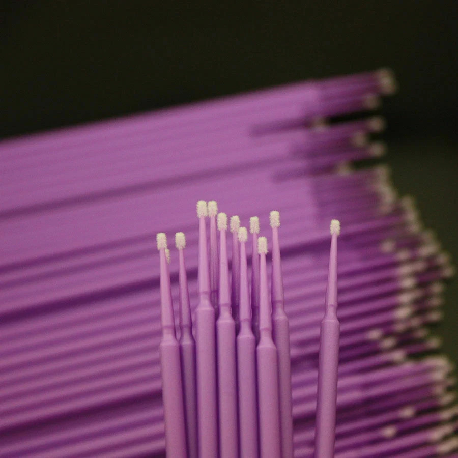 100 Pcs/Pack Dental Disposable Bendable Micro Brush Applicators Tips 1.2/1.5/2.0