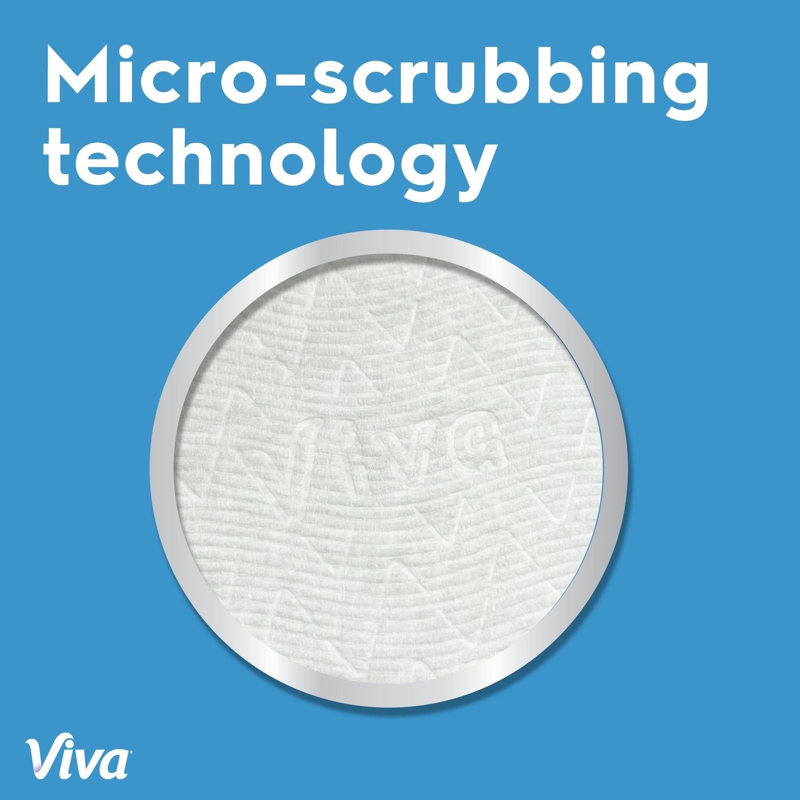 Viva Multi-Surface Cloth Paper Towels, Choose-A-Sheet Size, 12 Super Rolls, 8…