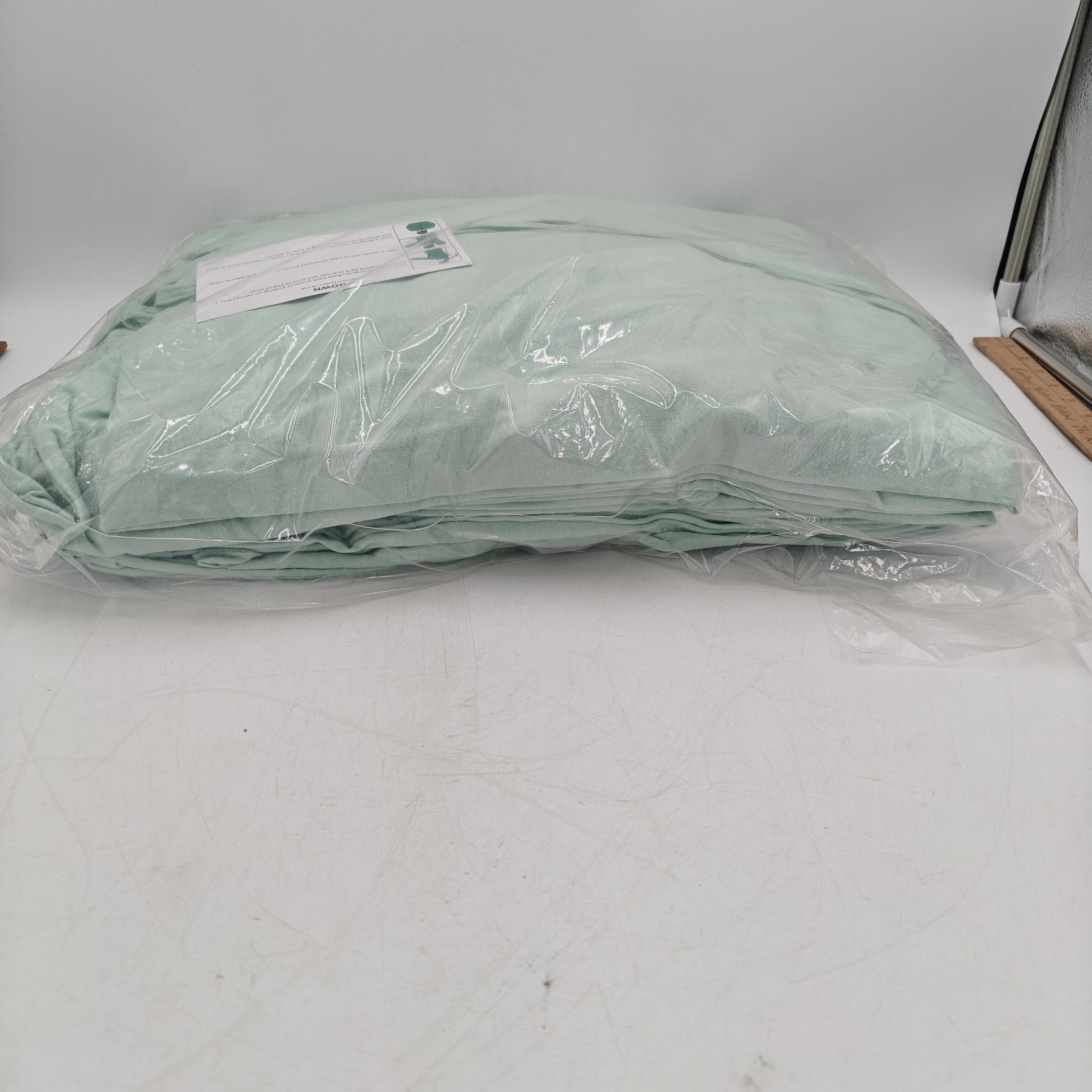 NEW Hanes Hospital Gown 10 Pack Long Sleeve Green Tie Back XL XXL XXXL 2XL 3XL