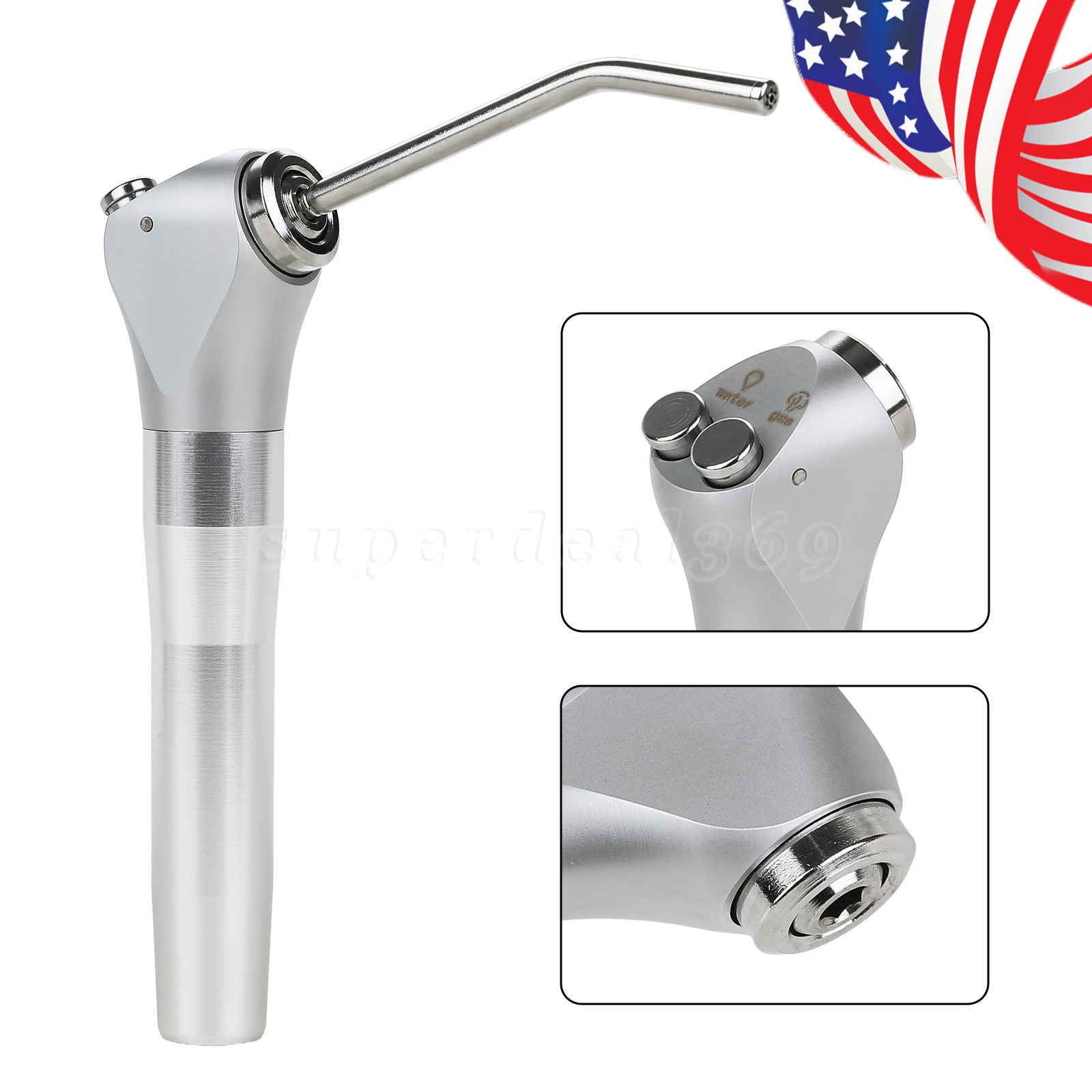 Dental Latch Type Prophy Polishing Brushes brush Flat Nylon Bristles # 1