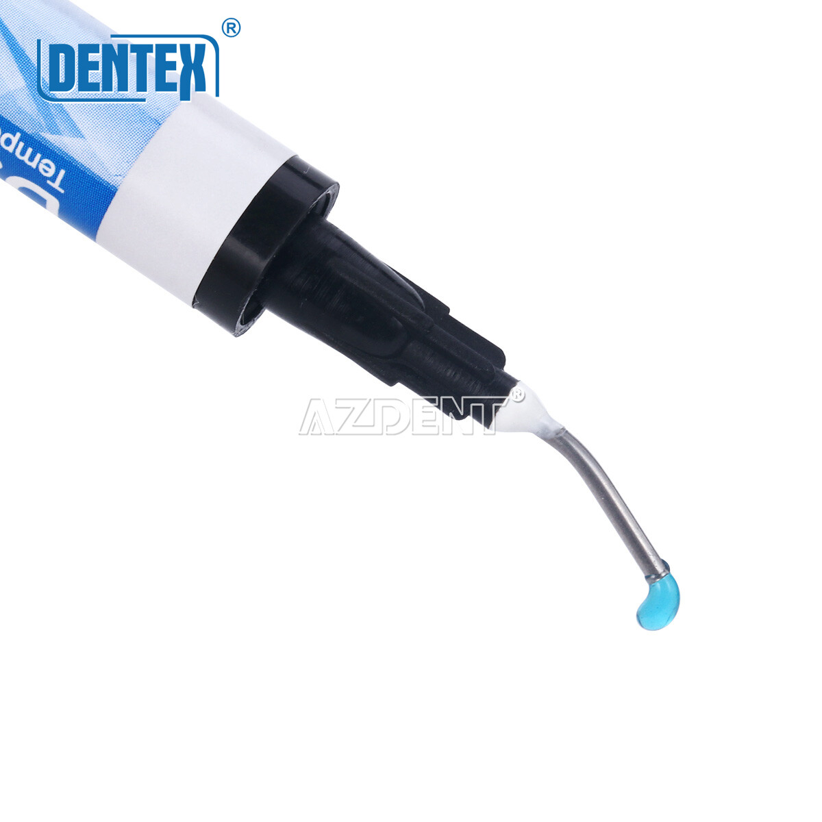 Dental Temporary Flow Light Cure Filling Composite Material Resin Blue Dentex US