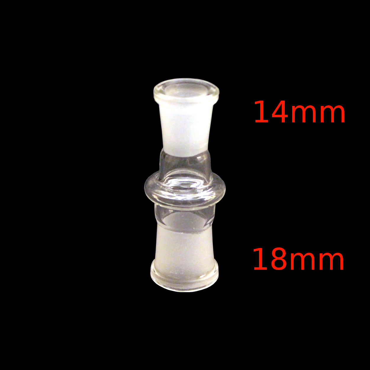 17 Piece Assorted Bulk Glass Adapters (18mm, 14mm, 10mm) (Male And Female)