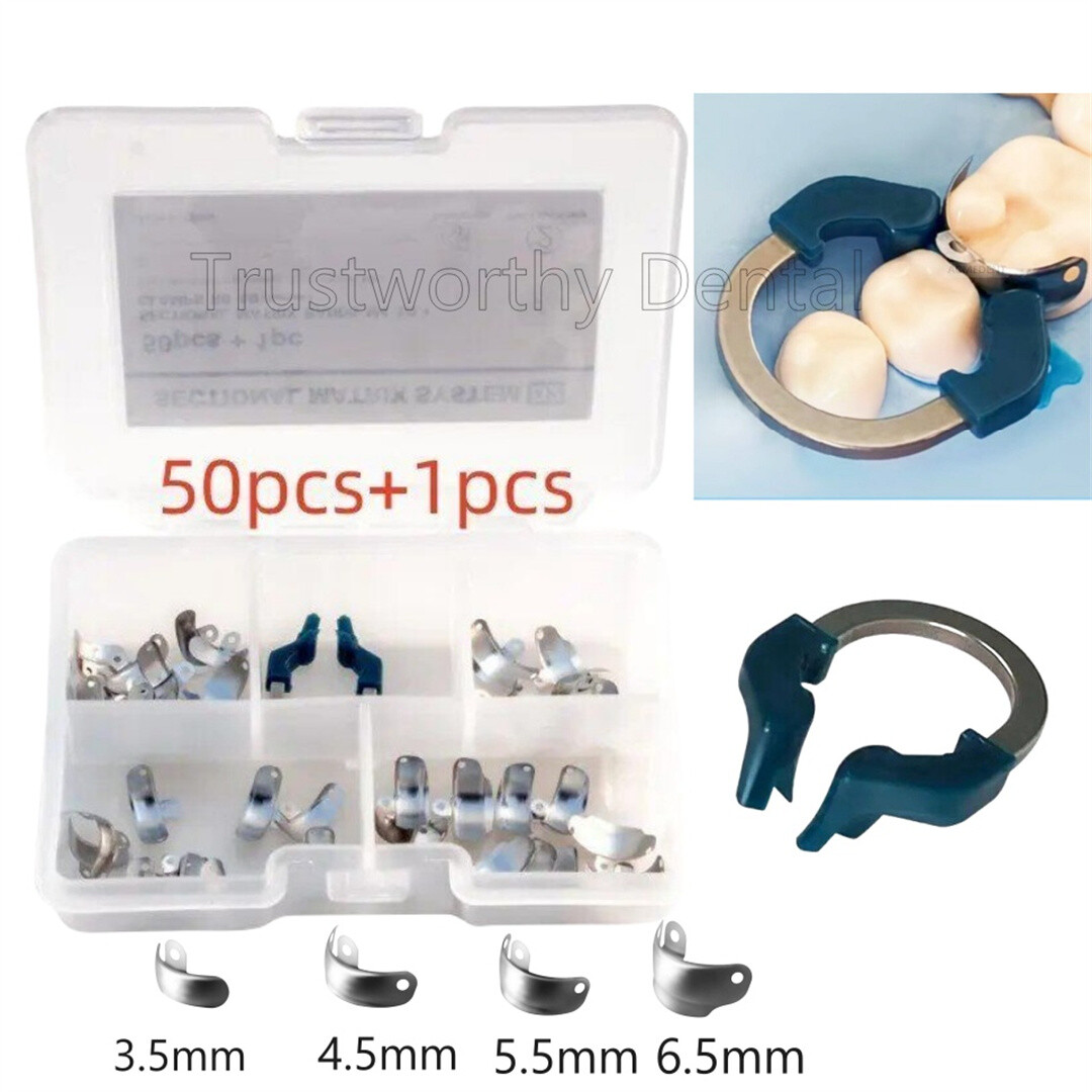 D2 Dental Sectional Matrix Narrow Ring Titanium Clamp
