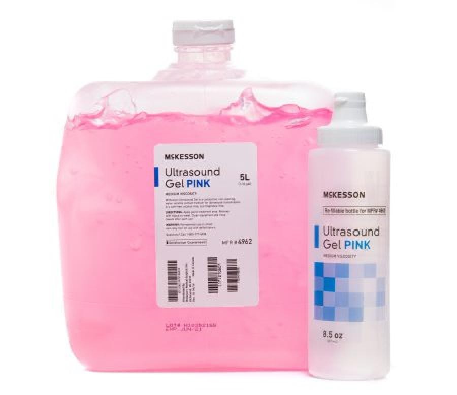 McKesson Ultrasound Transmission Gel, 5 Liter Cubitainer, 4 Count, 4962