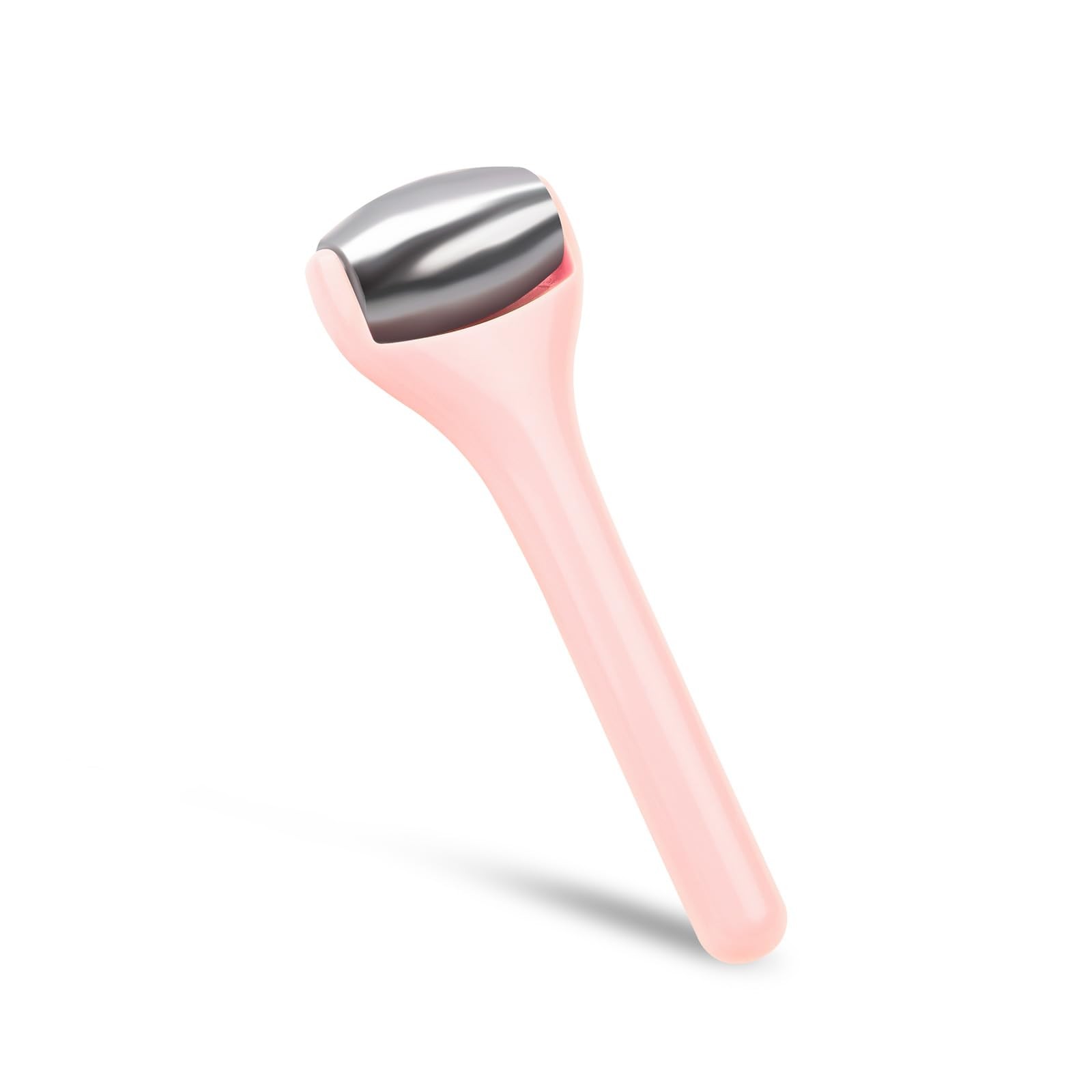 MAANGE Mini Eye & Face Rollers for Massager, Stainless Steel Pink-1 Pc