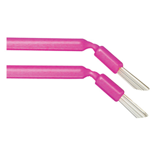 Defend Bendable tapered applicator brushes, Pink, 100/tube