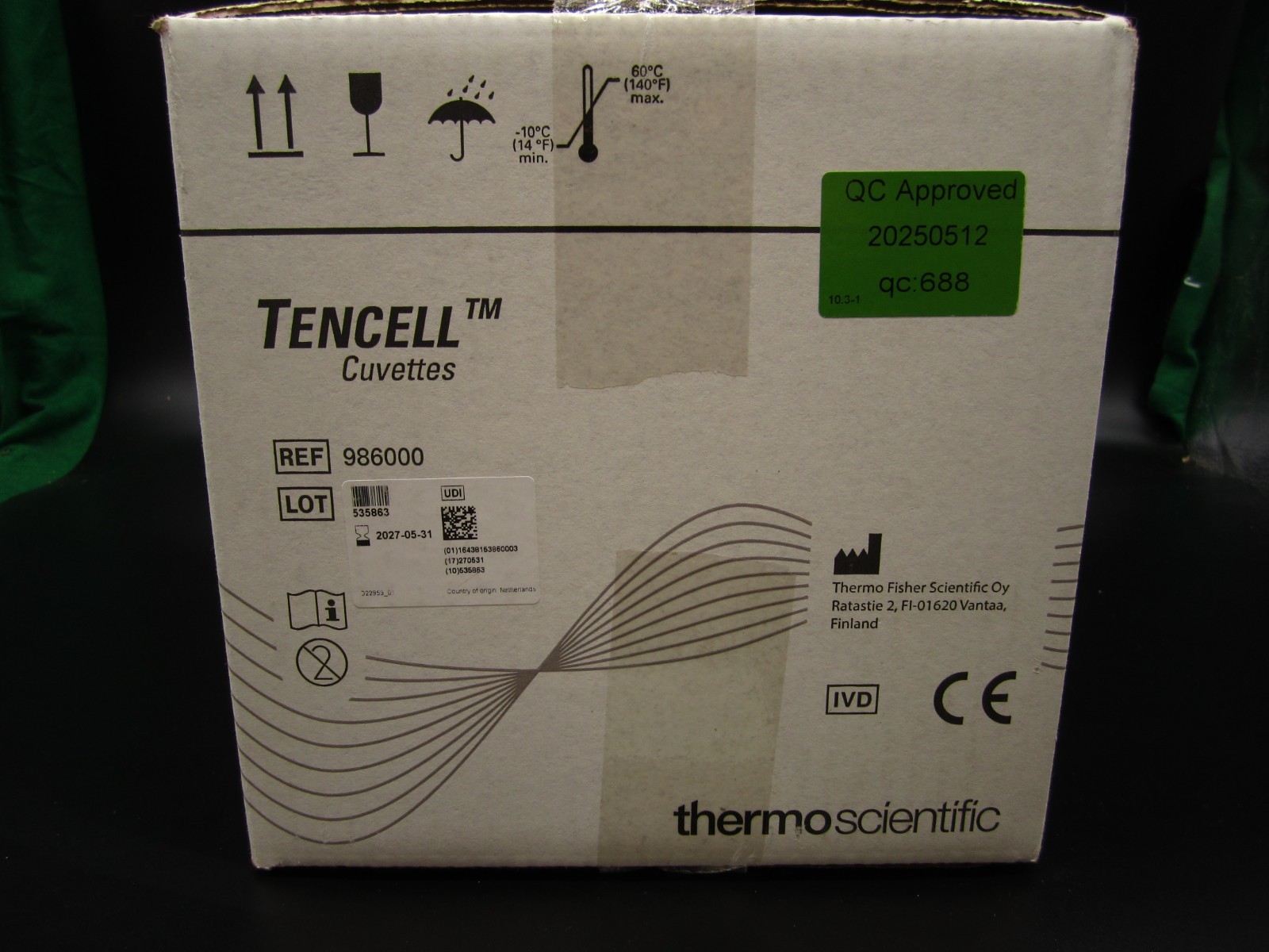 Tencell Cuvettes for Indiko Plus Analyzer – NEW Case – 986000