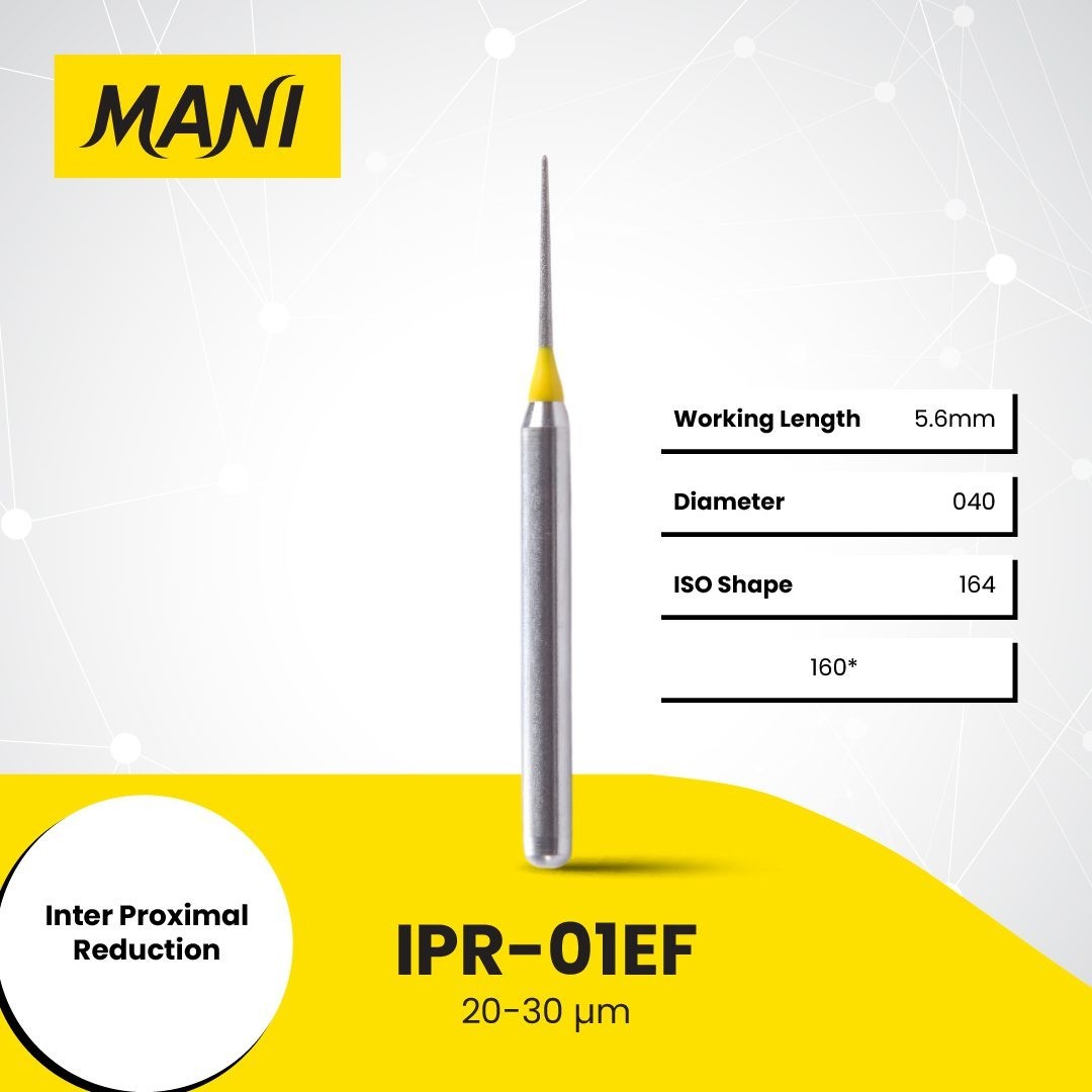 Mani Diamond Bur – Interproximal Reduction IPR – 01EF