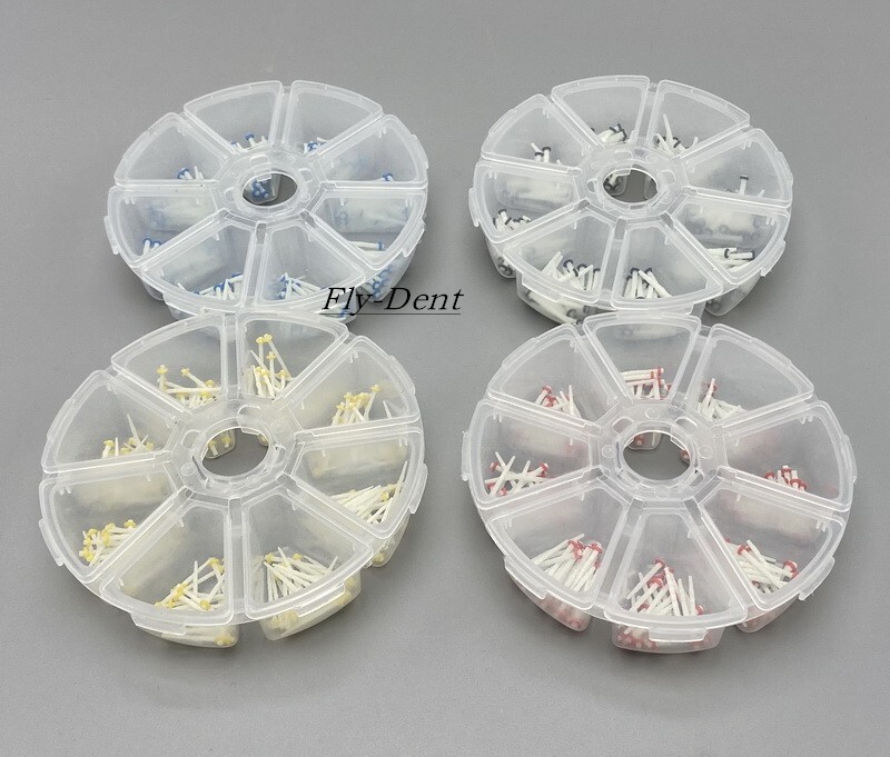 Dental Glass Fiber Posts Teeth Restorative Refill Screw Post 1.2 1.4 1.6 1.8mm