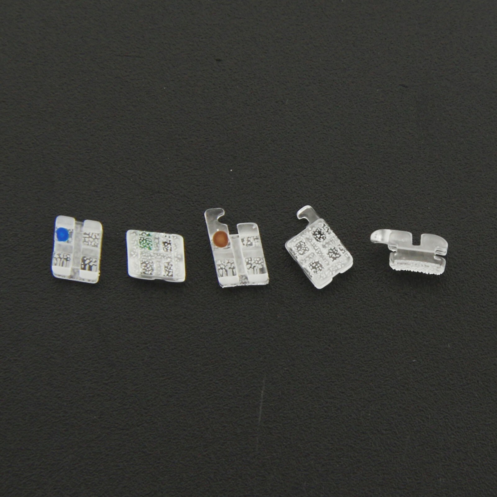 STAR ABSOLUTE Orthodontic Sapphire Brackets Monocystalline Clear Braces MBT 022