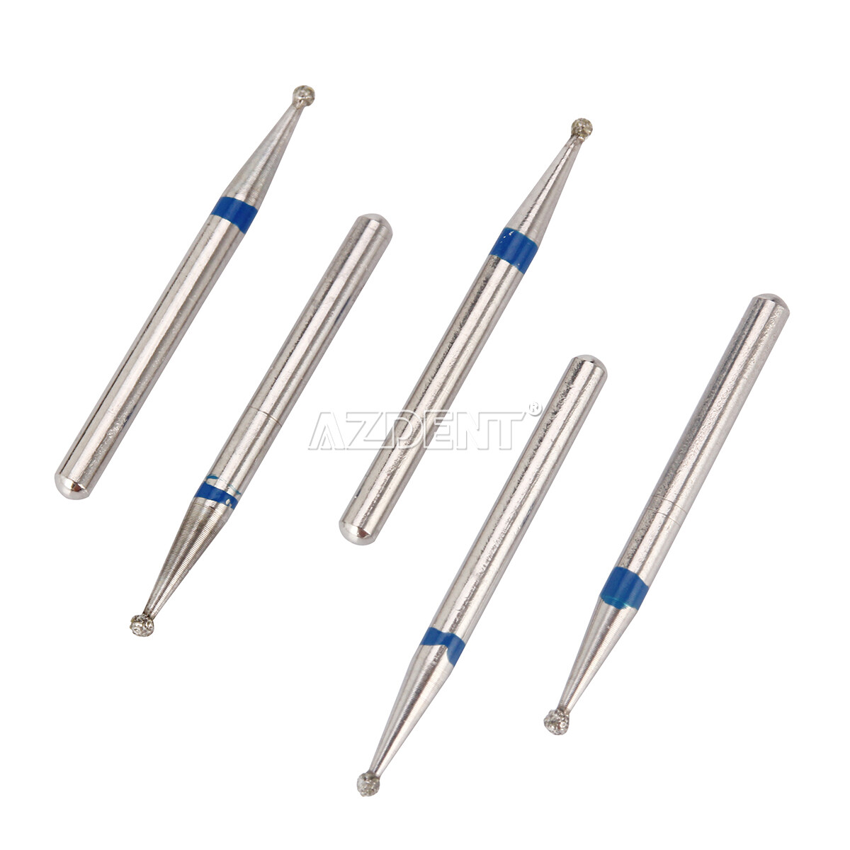 AZDENT Dental FG Burs Diamond Tungsten Carbide Drill for High Speed Handpiece