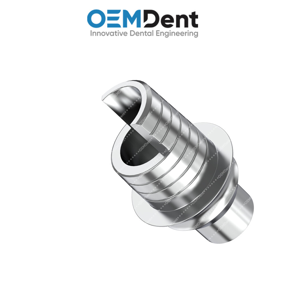 Angulated Rotational Titanium Base – GDT® Hexagon 2.42mm Compatible