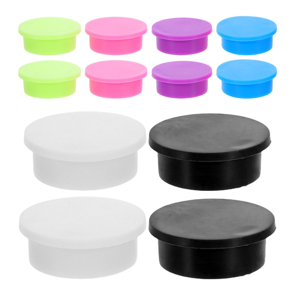 12 Pcs Injection Bottle Protective Cap Glass Vial Caps for Laboratory Use 5ml