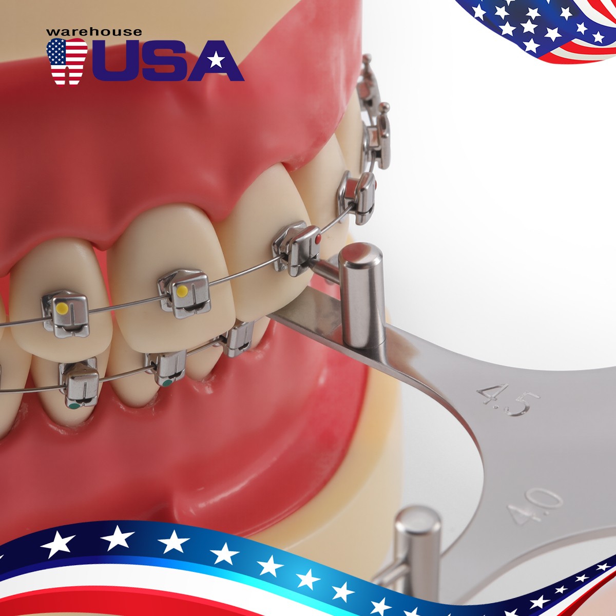 Dental Orthodontic Instrument Bracket Positioner Fully Autoclavable/Reusable