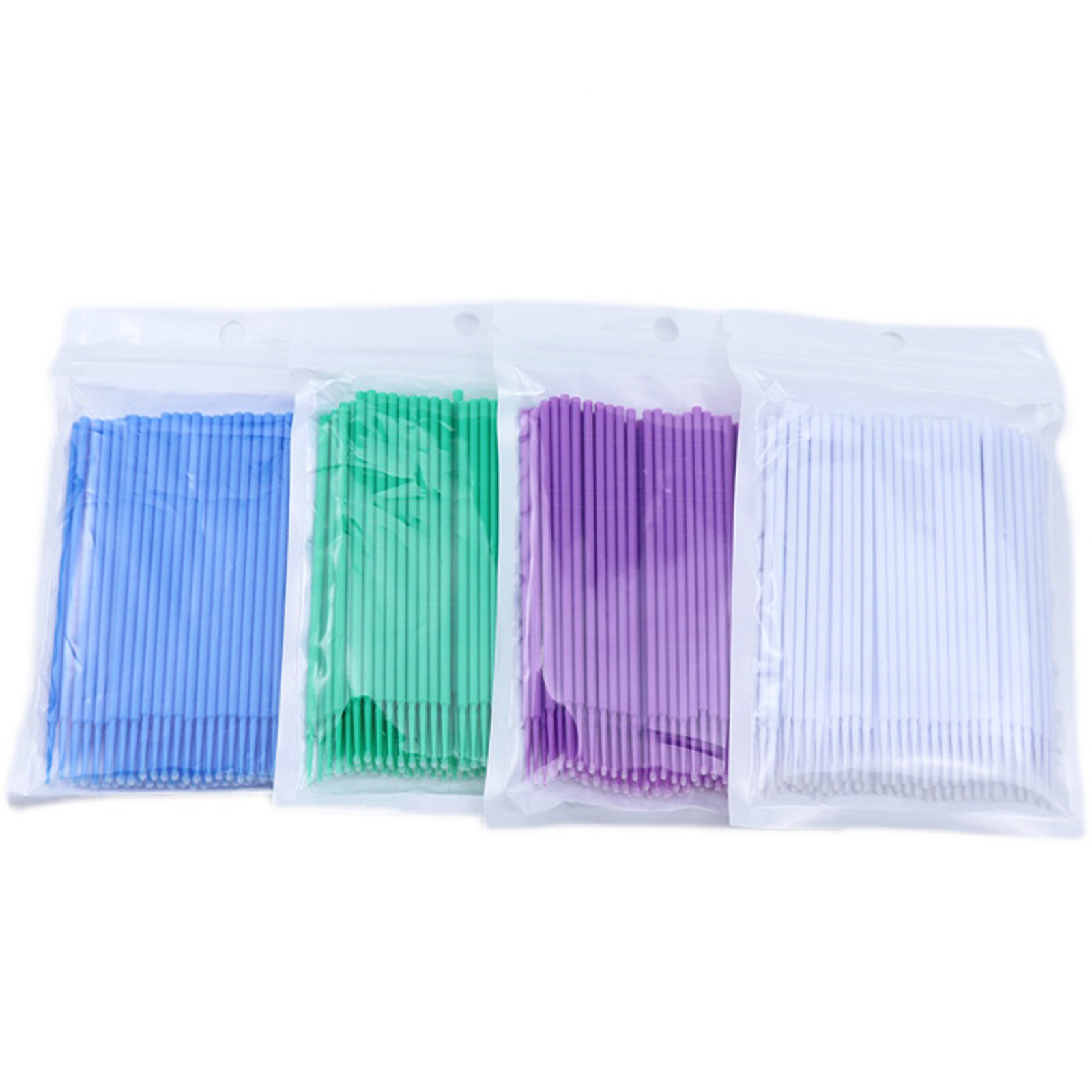 100X Dental Microbrush Disposable Bendable Applicators Tips Micro Brush Cleaning