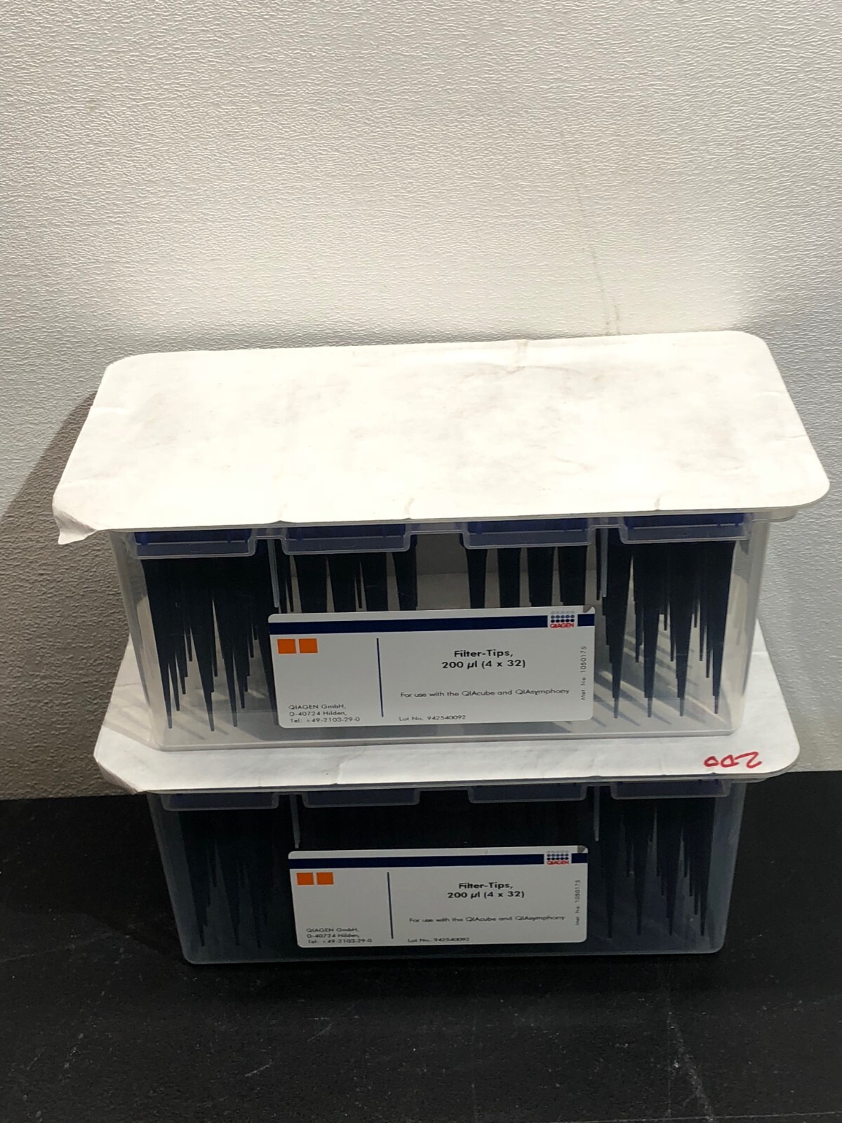 Qiagen Filter-Tips 200uL (4 x 32) 1050175 Lot Of 2