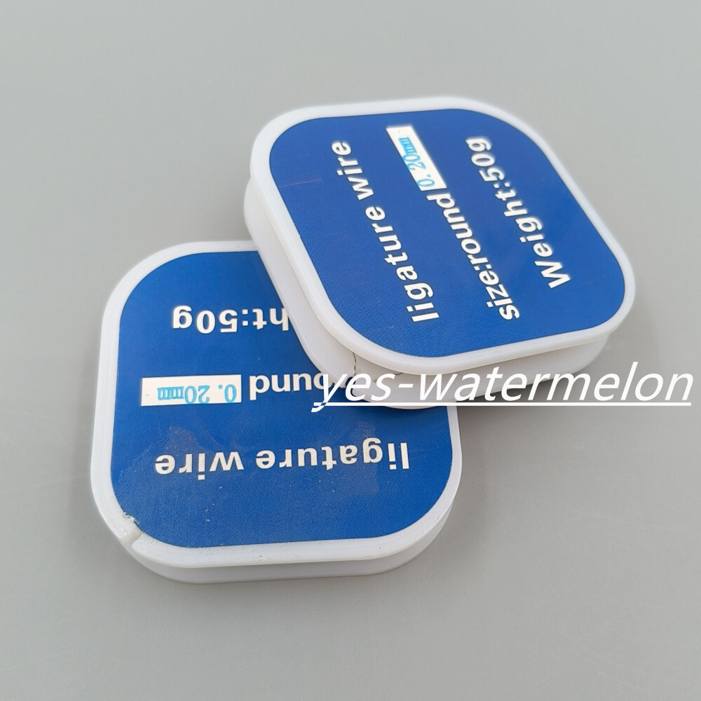 50g Dental Medical Wire Line 0.2/0.25/0.3mm 50g Plastic And Stainless Steel Roll