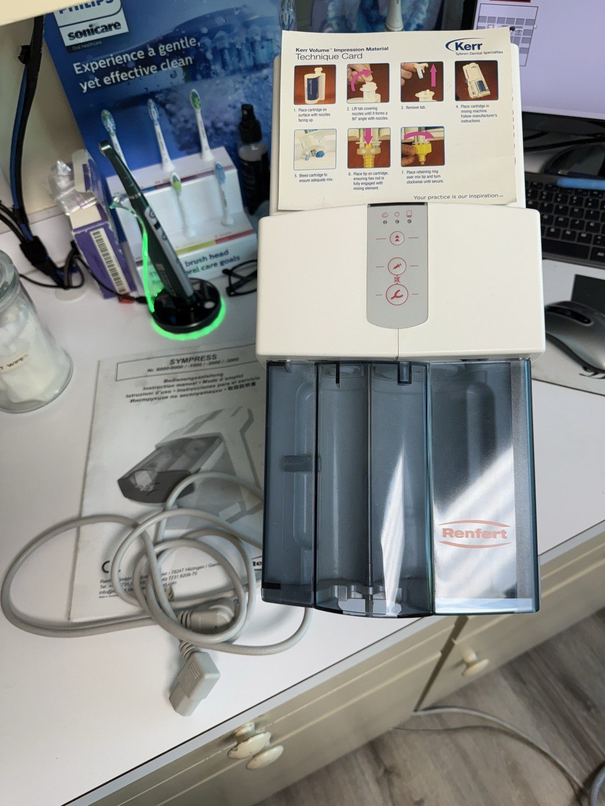 Renfert SYMPRESS Impression Mixing Machine Complete Unit. Used. New is $2300