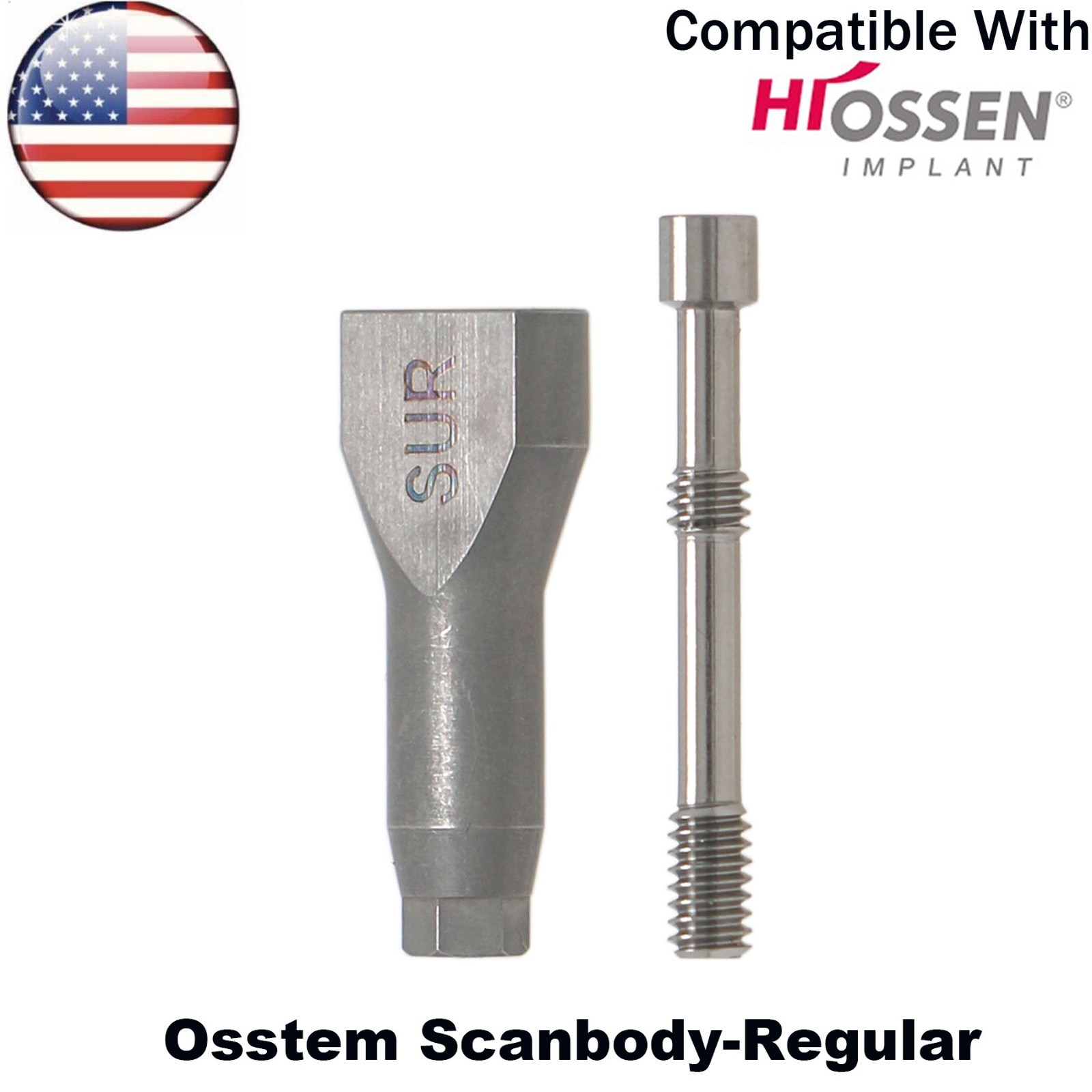 US Dental CAD/CAM Implant Scan Body Fit Hiossen Oss Nobel Biocare Straumann ITI