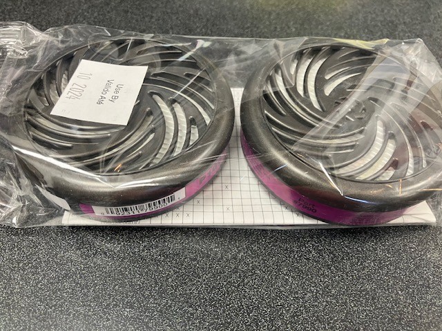 56 pcs. Moldex P100 Respirator Filter Mask Cartridges (28 pairs)