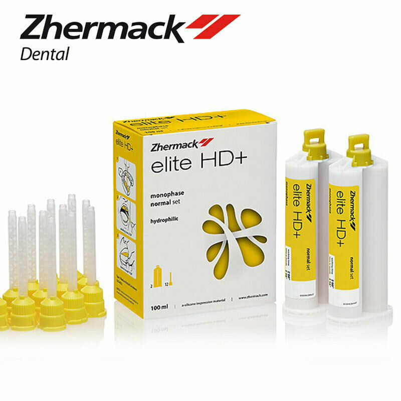 ZHERMACK Elite HD+ Monophase Reg Set 2x50ml cartridges + 12 mixing tips
