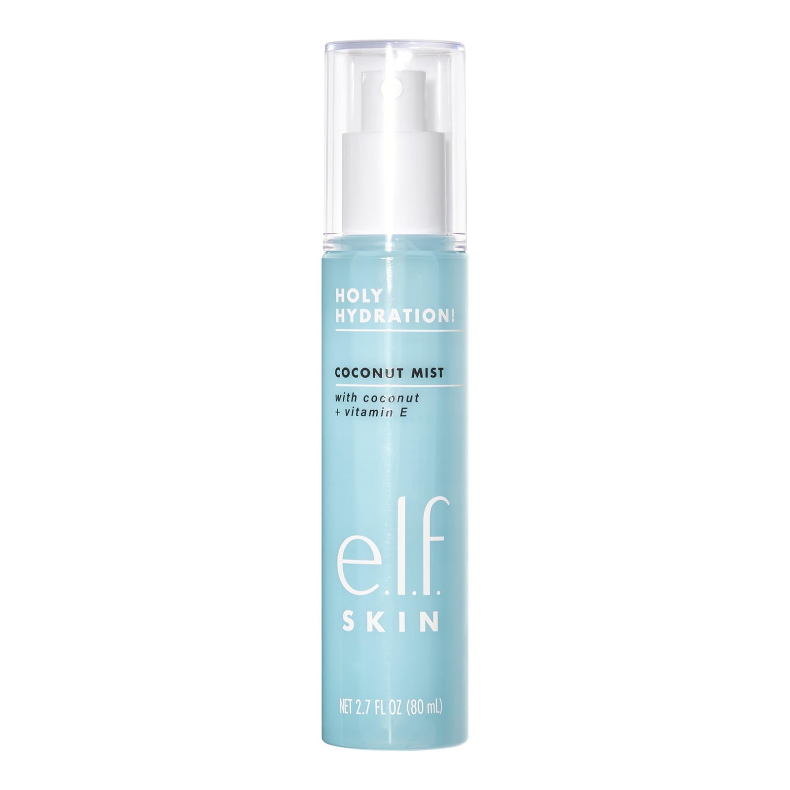 e l f SKIN Holy Hydration Hydrating Coconut Mist Refreshes Soothes & Invigorates
