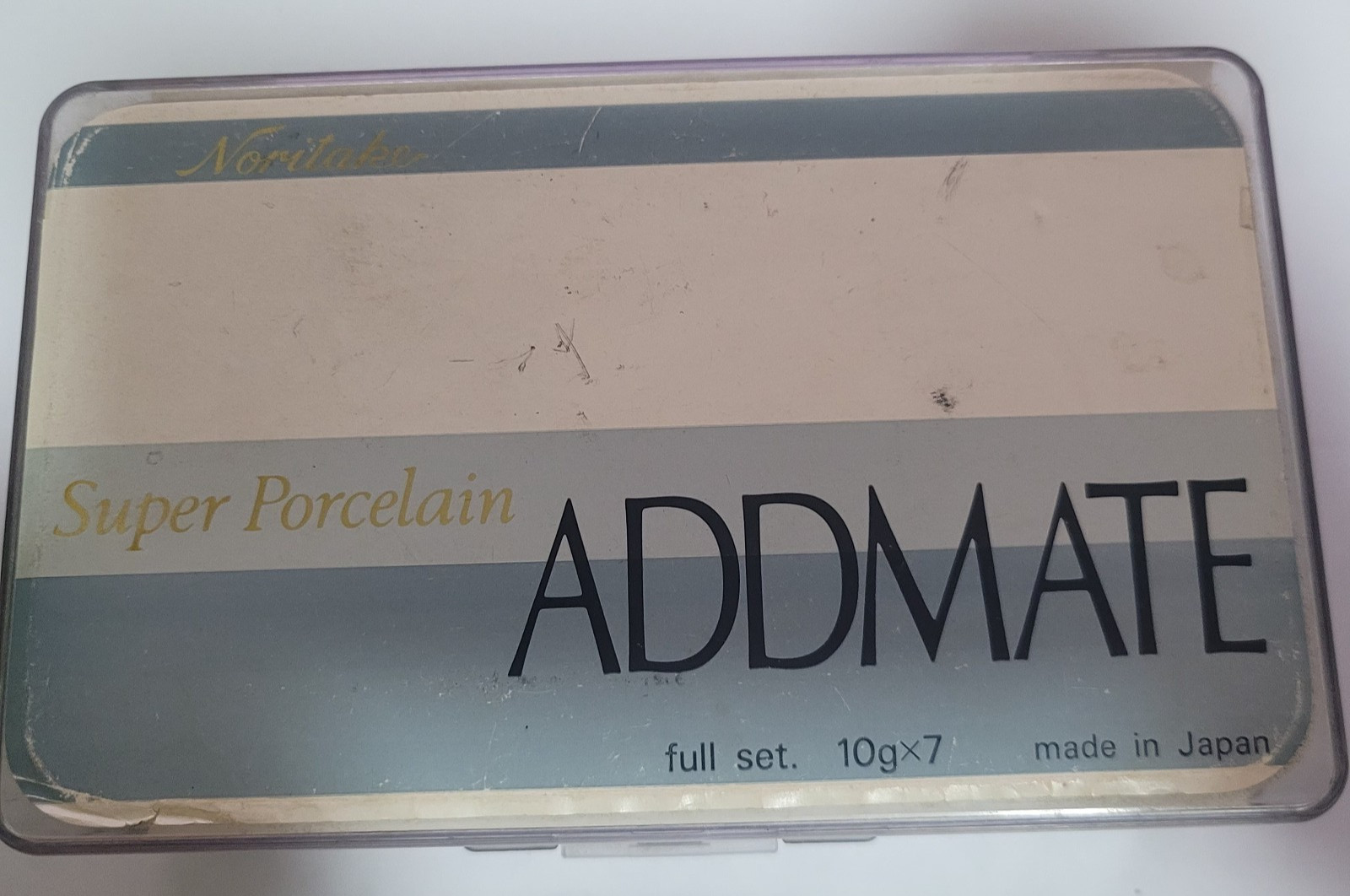 Noritake Super Porcelain ADDMATE Full Set 10g x7 Dental Lab Porcelain Powder Jap