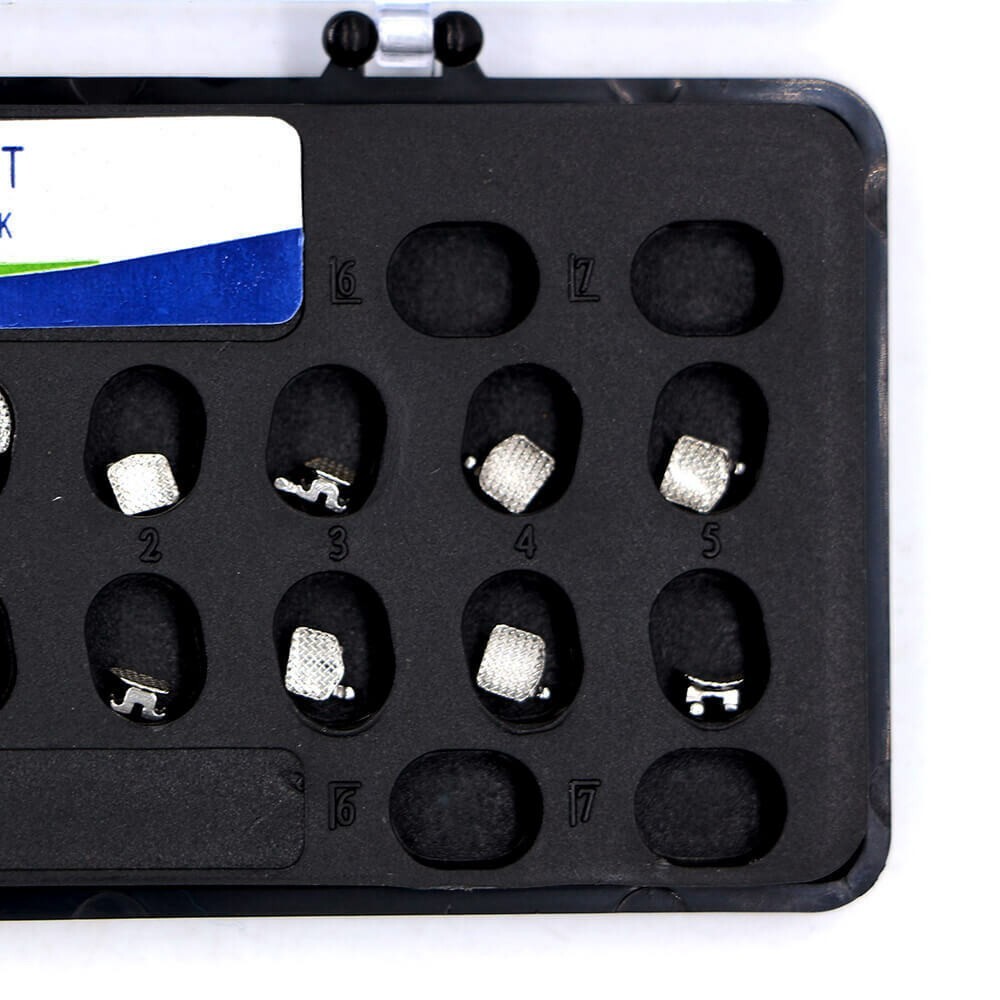 5×Dental 20PCS/Kit Orthodontic Ricketts Bracket Braces Roth 018 3-4-5 Hooks