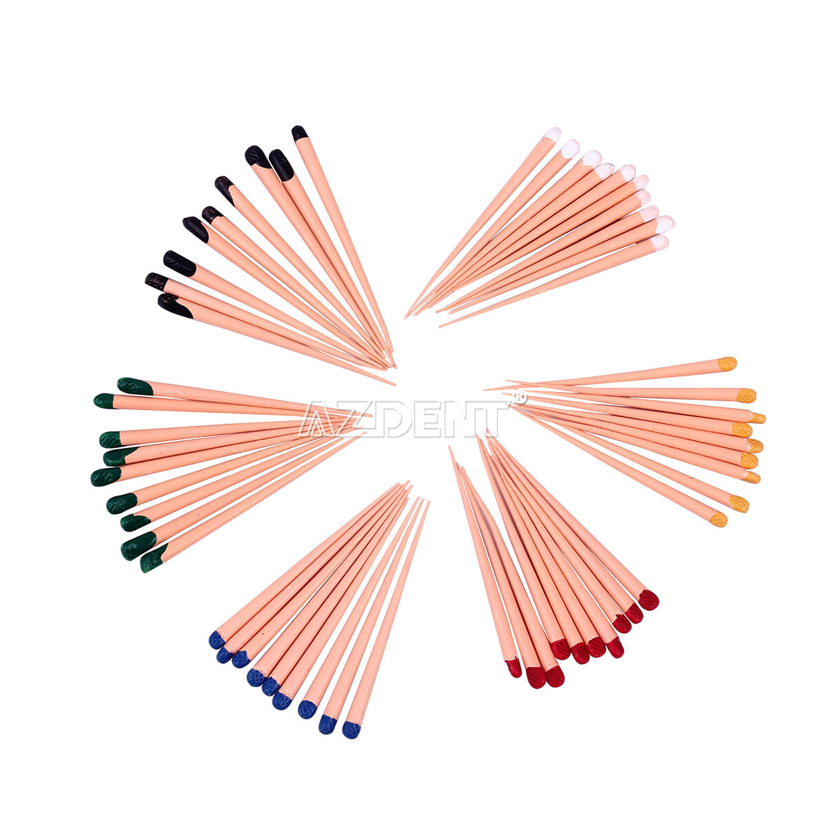 AZDENT Dental Gutta Percha Points &Absorbent Paper Points Taper Coded Endodontic