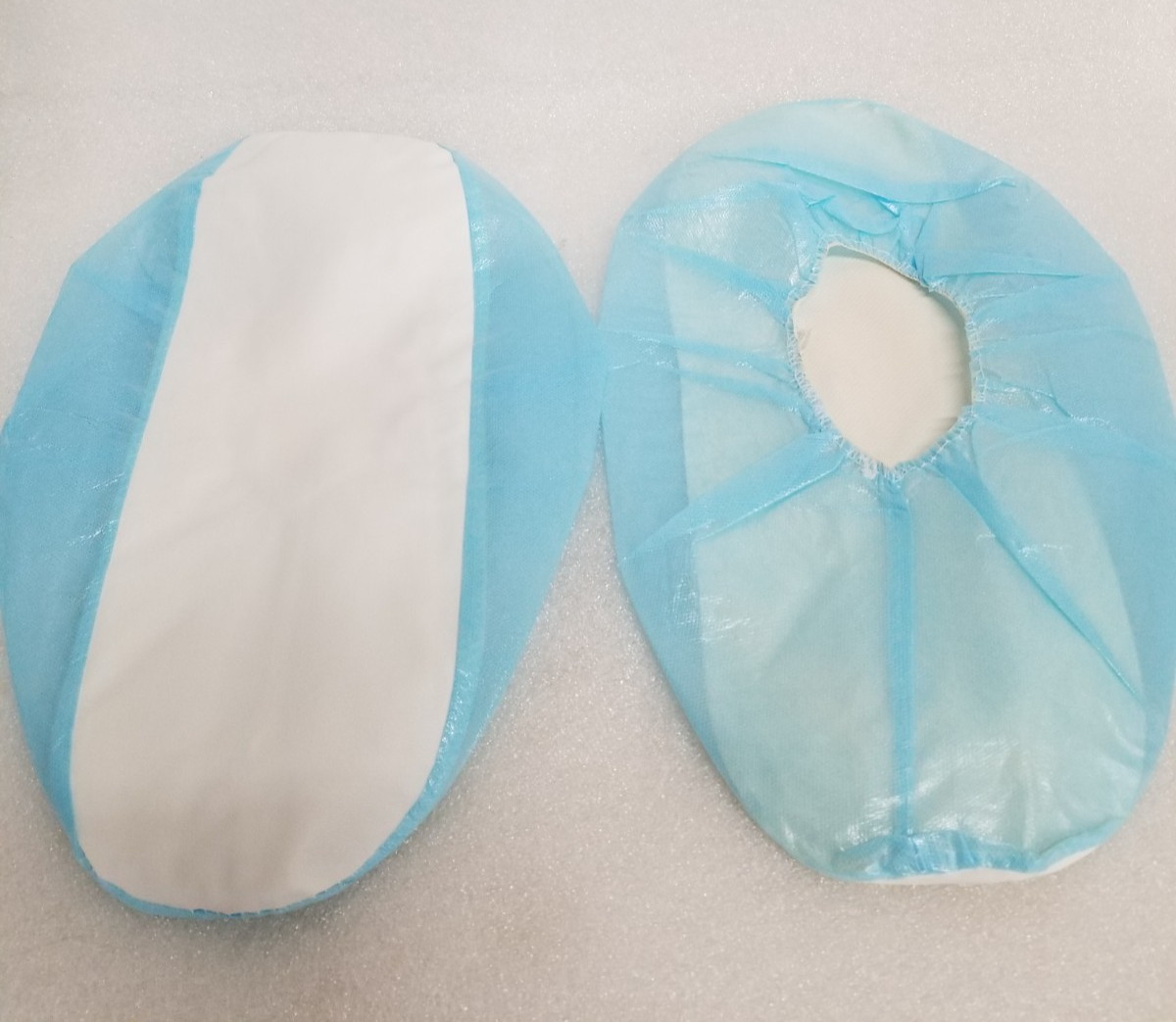 Keystone SC-NWPI-AQ-2XL-BLUE Disposable Shoe Cover Non-Slip PVC Sole Pk of 50 Pr
