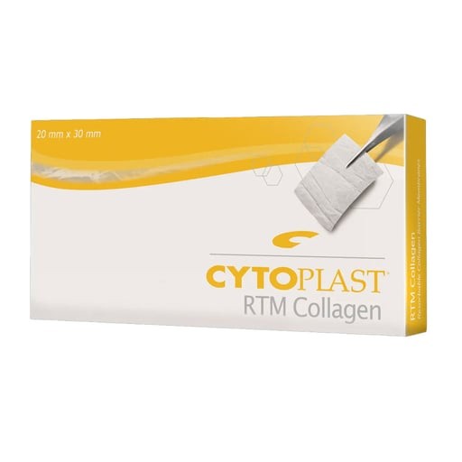 Osteogenics RTM2030 Cytoplast Resorbable RTM Collagen Membrane 20mm X 30mm 2/Bx