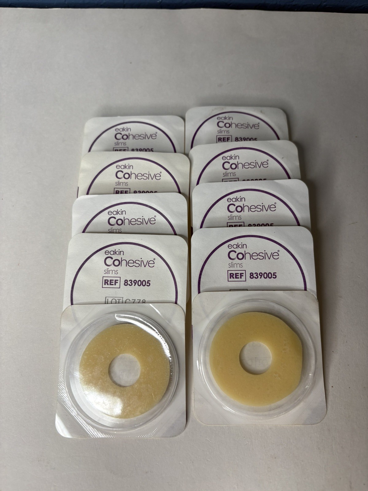 10 ConvaTec 839005 Eakin Cohesive Slims 1⅞» (48mm) , NO BOX