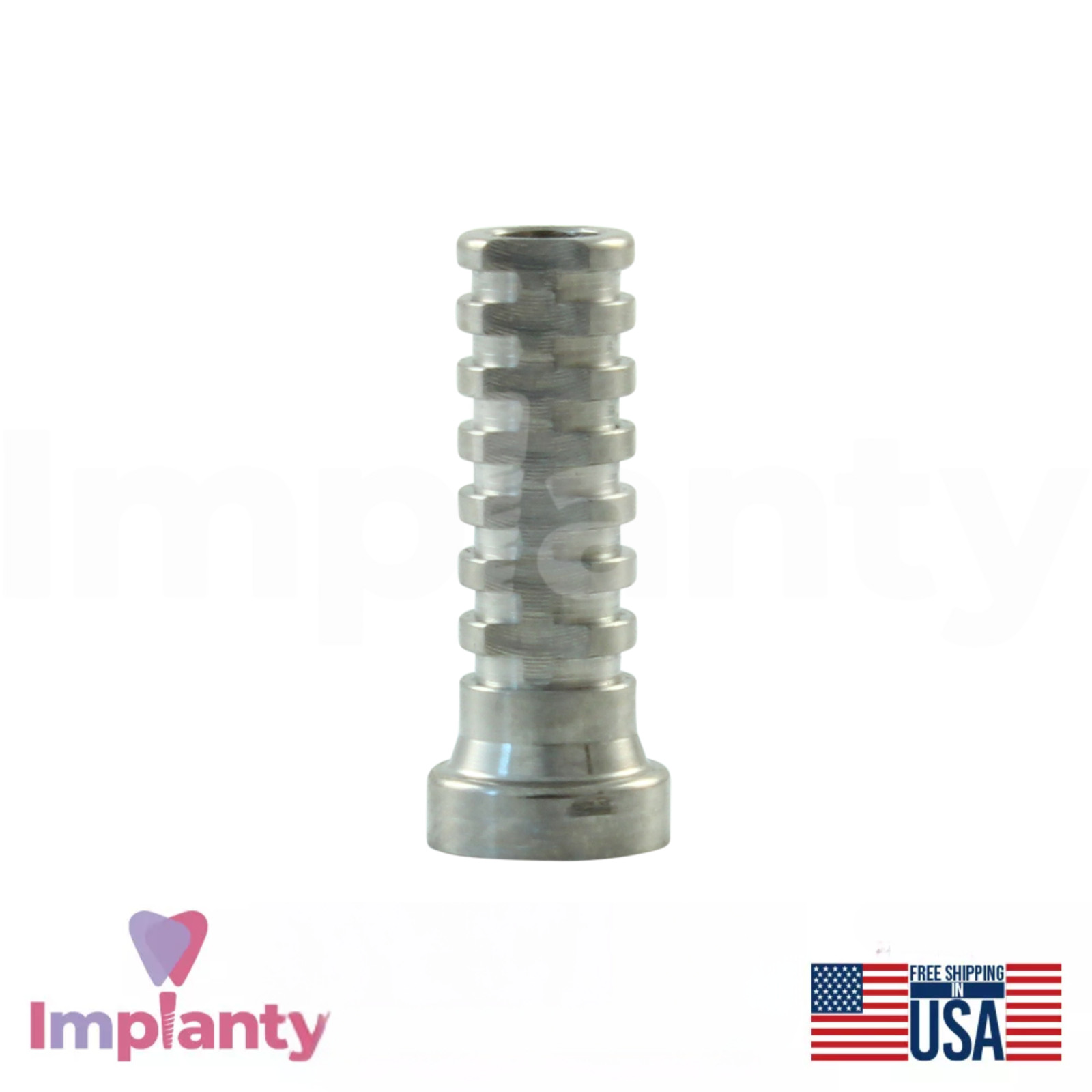 Straight Multi Unit 1.4 Titanium Sleeve Set Slim Platform Int Hex 2.0mm