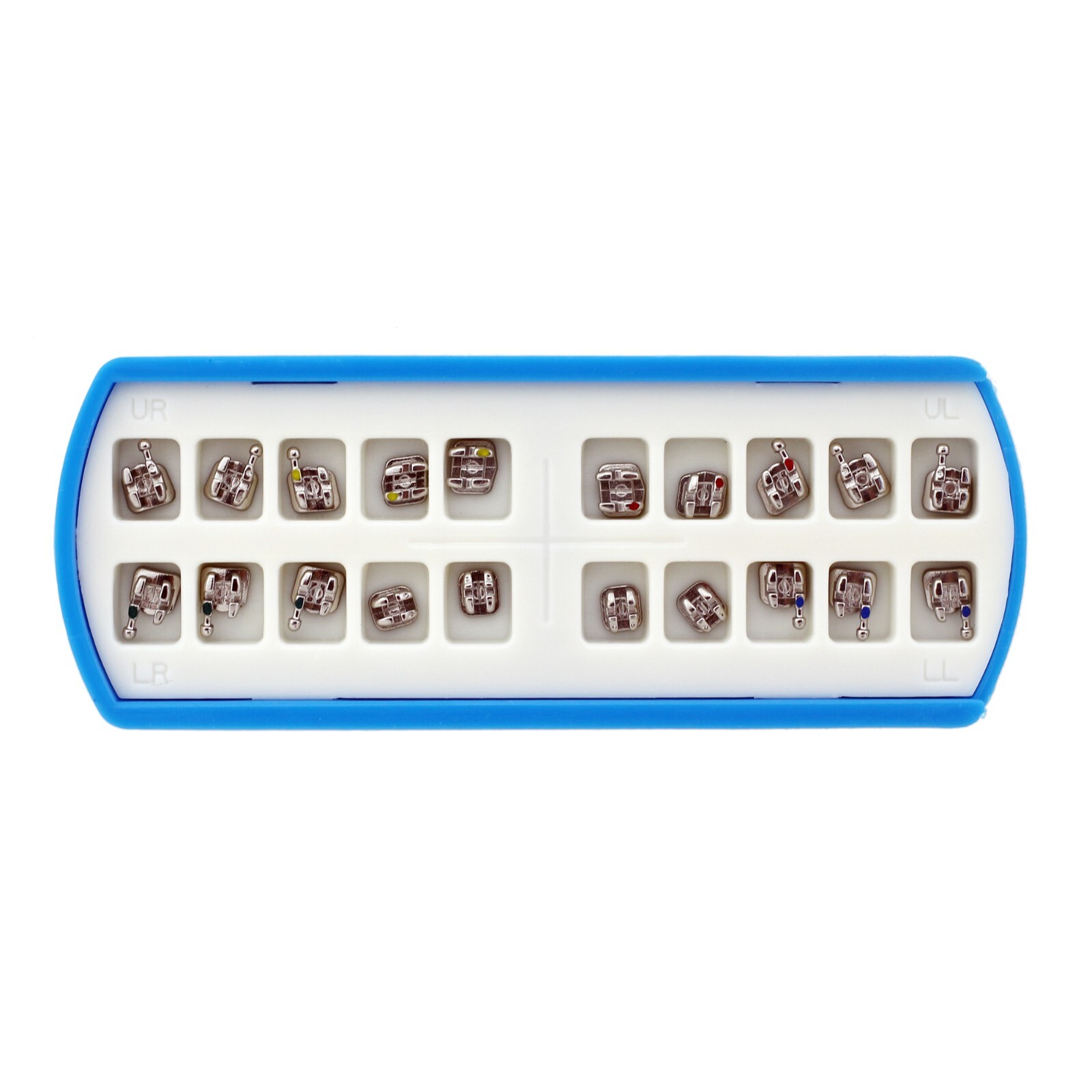 Creative Dental Orthodontic Brackets MIM Metal Mini MBT 022 345 Hooks 10 Kits