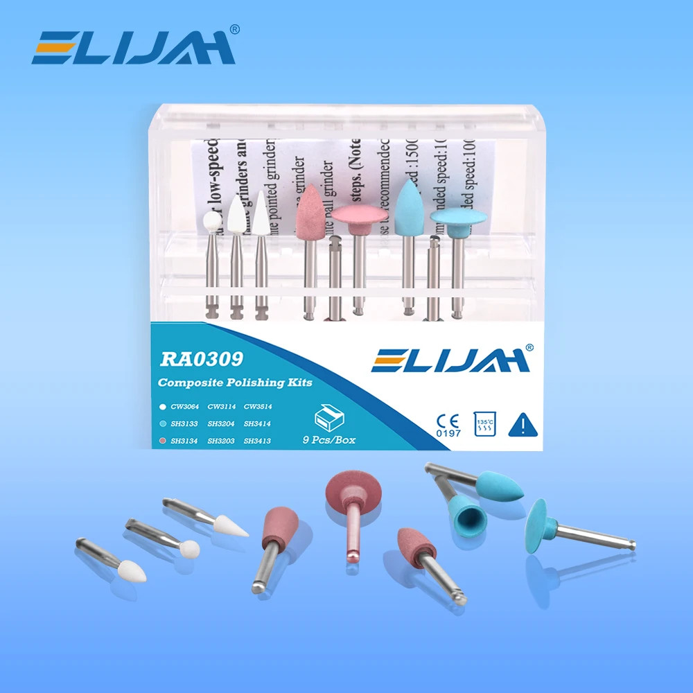 Dental Composite Polishing Kit RA 0309 for Low-speed Handpiece ContraAngle IN US