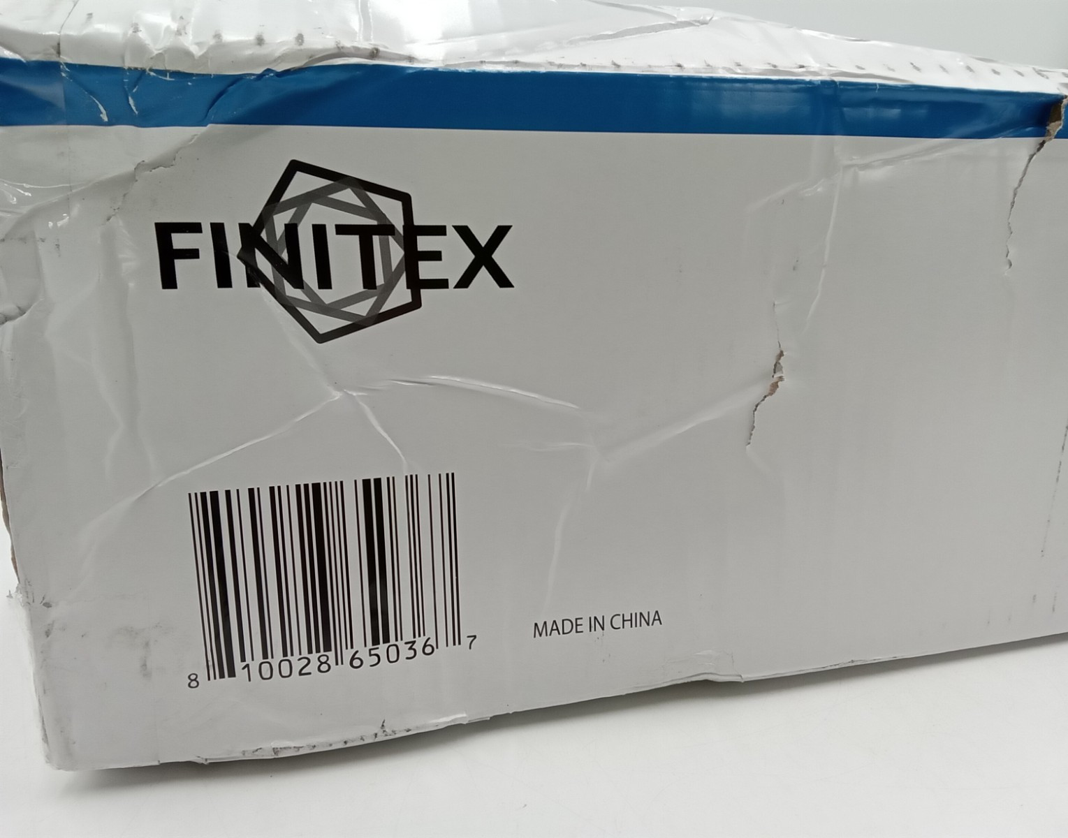FINITEX Ice Blue Nitrile Powder-Free Exam Gloves, 10 Boxes, 1000ct, Medium 60152