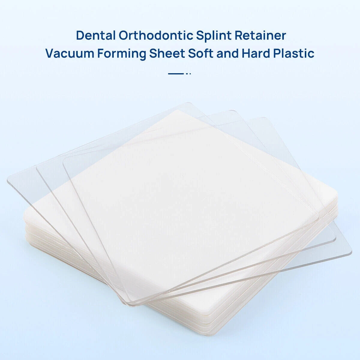 Dental Orthodontic Thermoforming Material Forming Sheets Hard 1.0/1.5/2.0mm