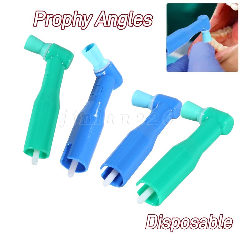 500pcs Dental Disposable Prophy Angles Top Quality Latex Free Soft or Firm