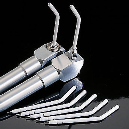Dental Air/Water Syringe Tips Metal Core rounded ends – Safe Tips 100 pcs pack